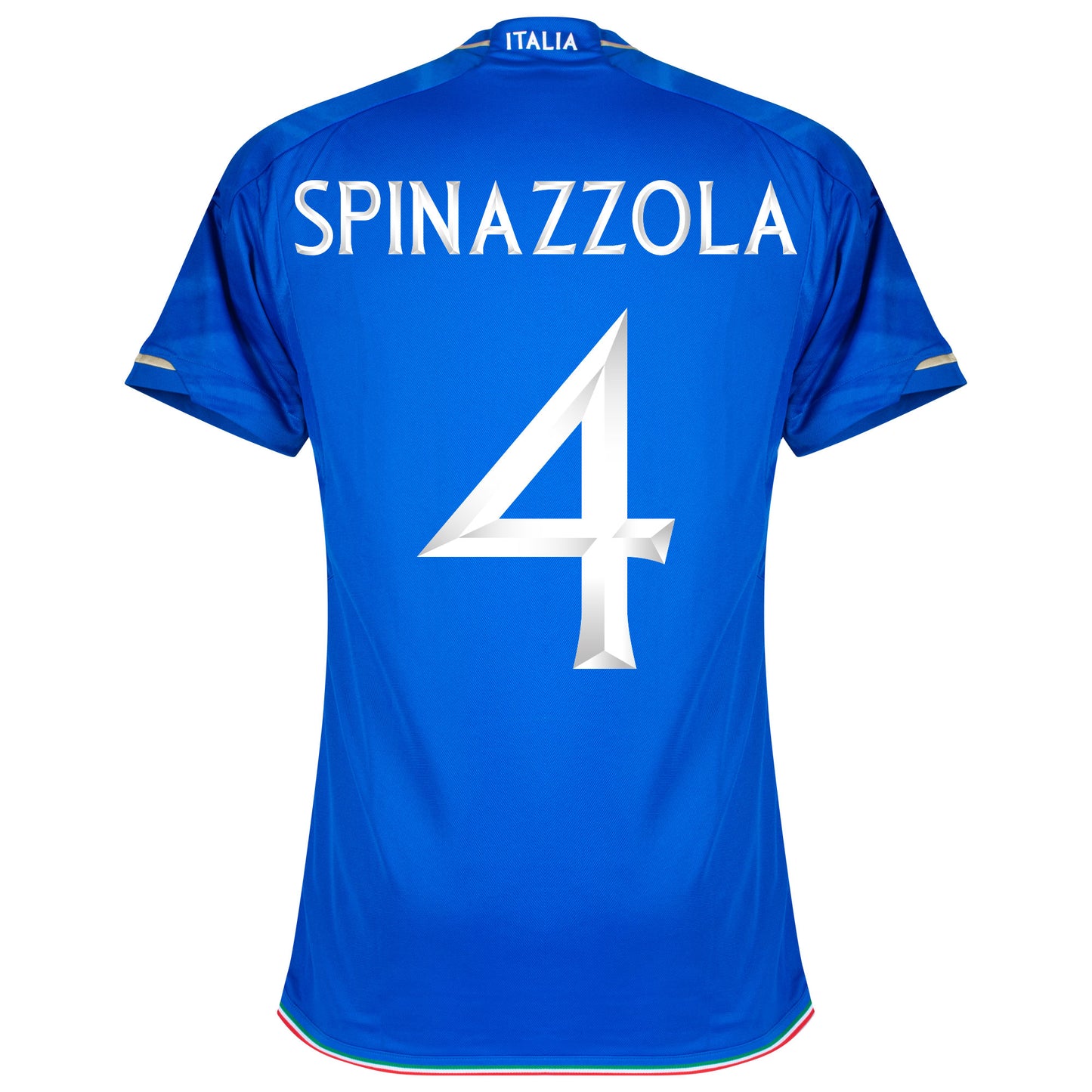 adidas Italy Home Spinazzola 4 Shirt 2023-2024 (Official Printing)