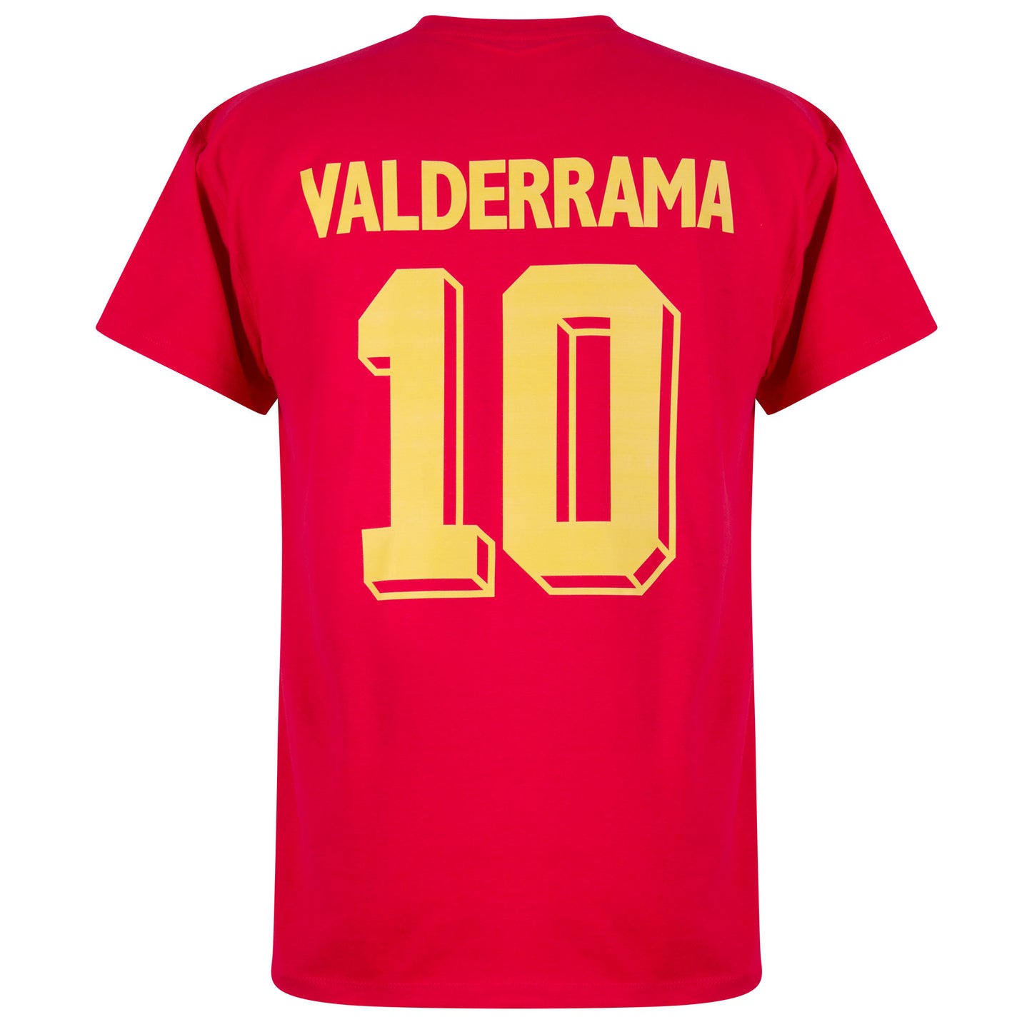 Columbia 1990 Valderrama 10 Retro T-shirt - Red