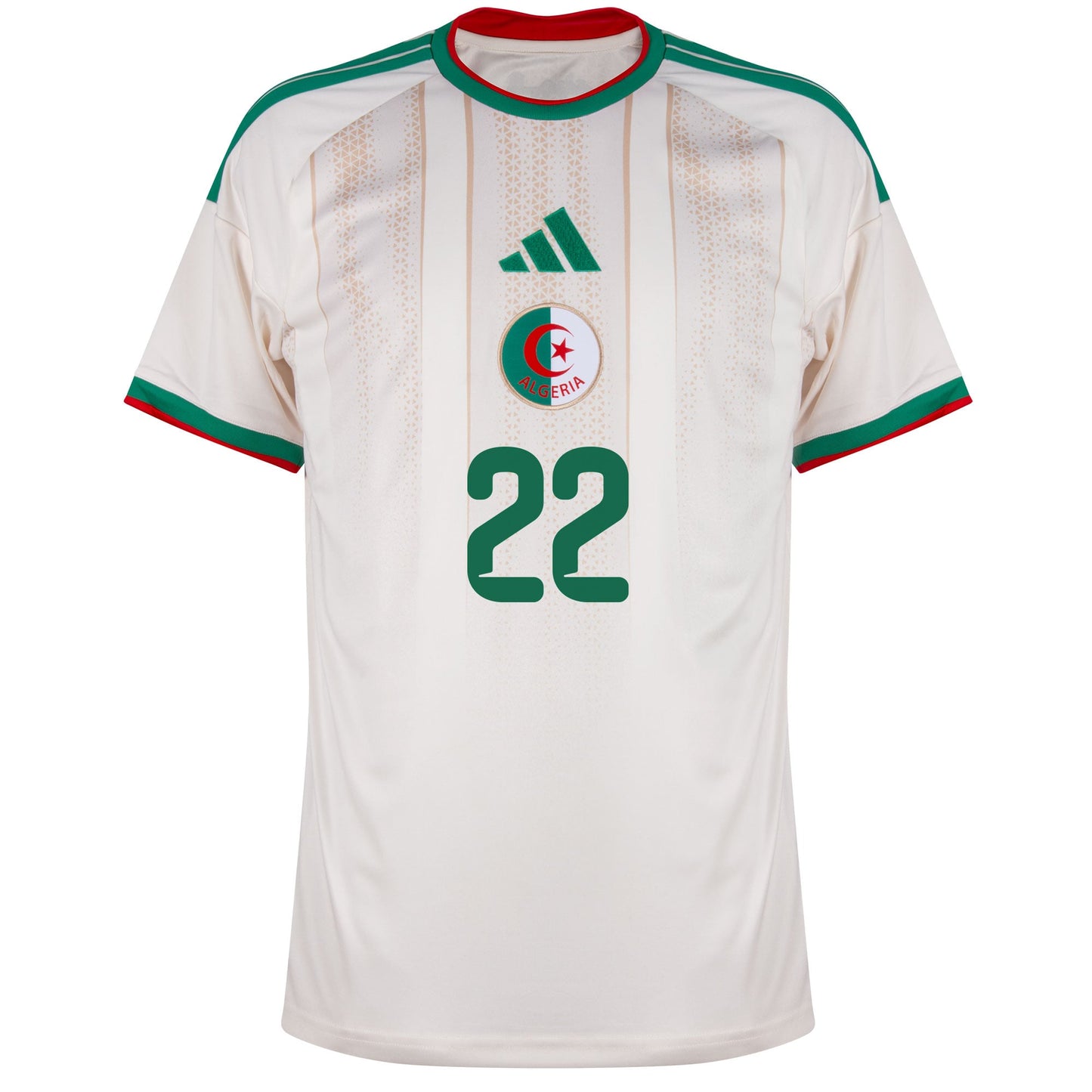 adidas Algeria Home Bennacer 22 Shirt 2026-2027 (Official Printing)