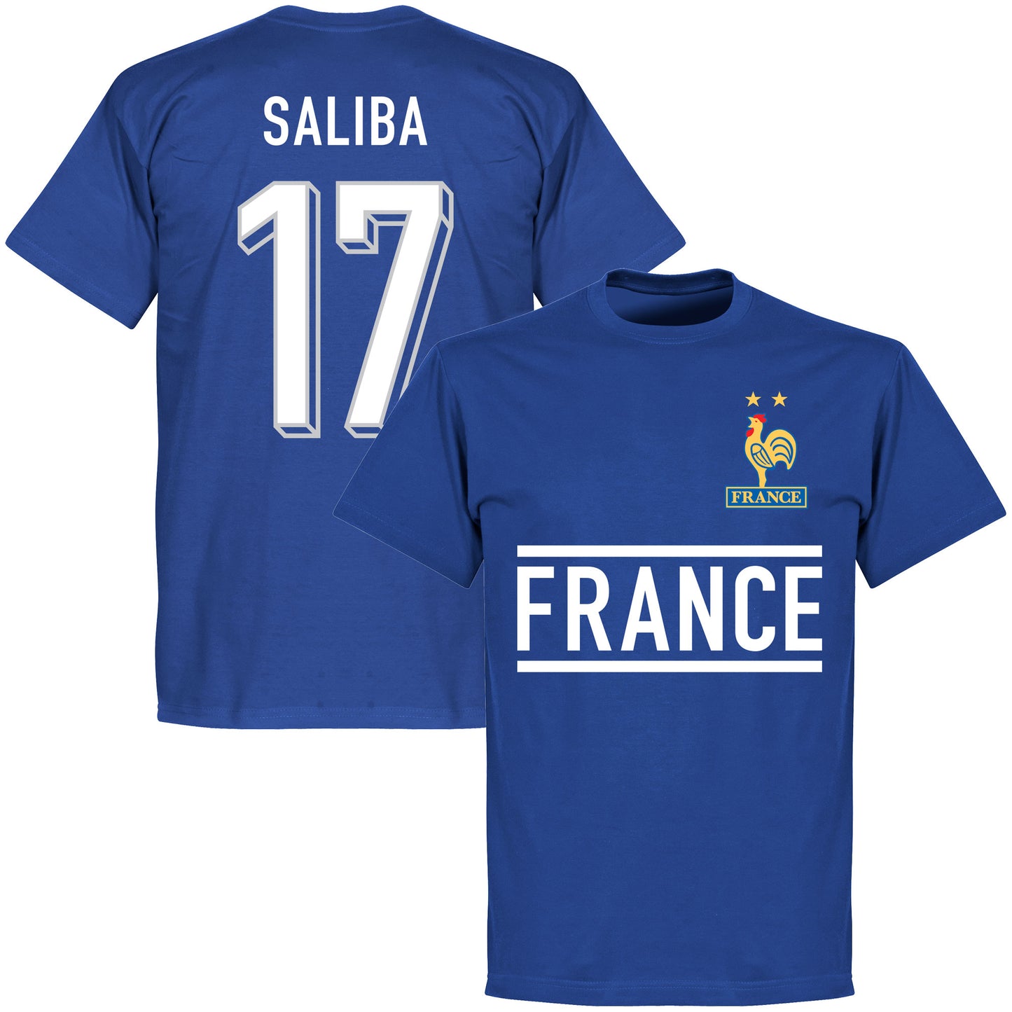 France Team 2024 Saliba 17 T-shirt - Ultramarine