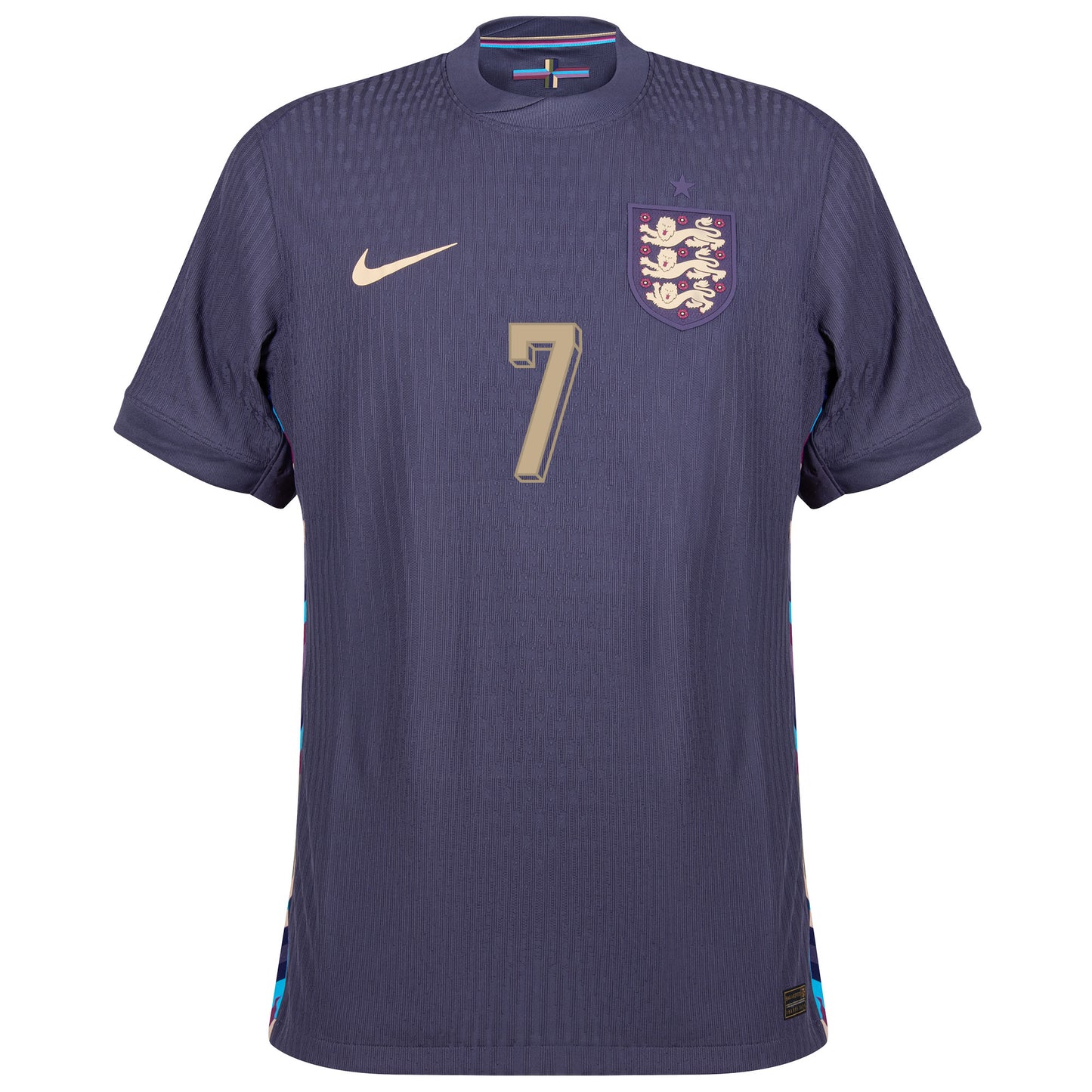Nike England Dri-Fit ADV Match Away Saka 7 Shirt 2024-2025 (Official Printing)