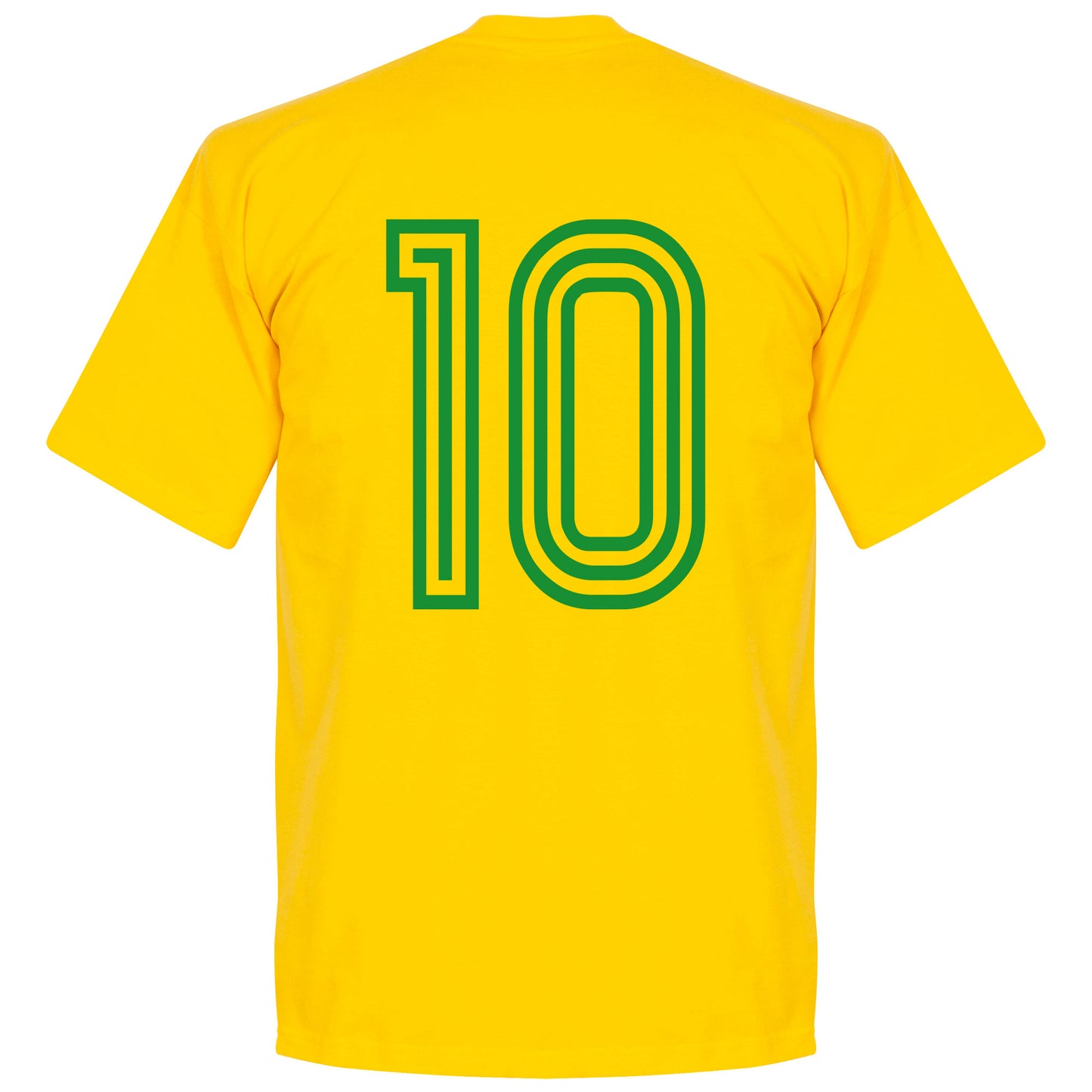Brazil Team No.10 T-shirt - Yellow