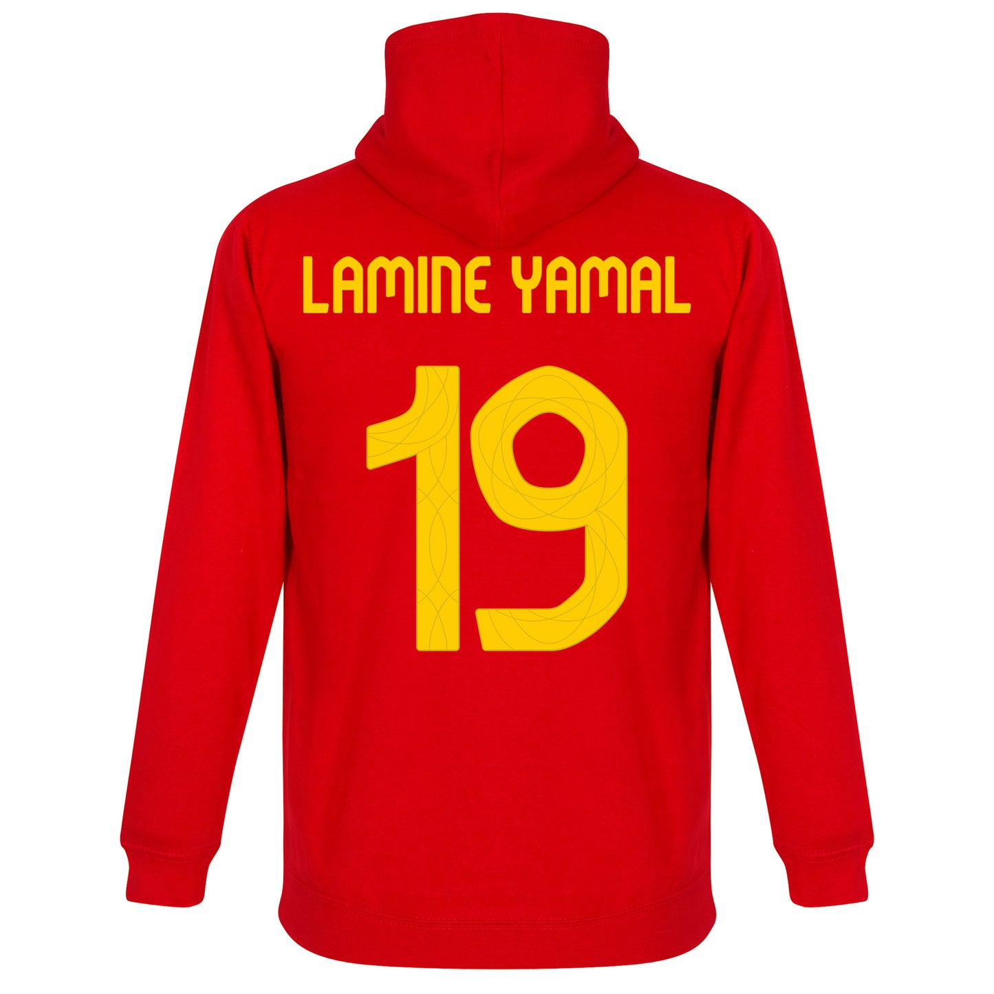 Spain 2024 Team Lamine Yamal 19 KIDS Hoodie - Red