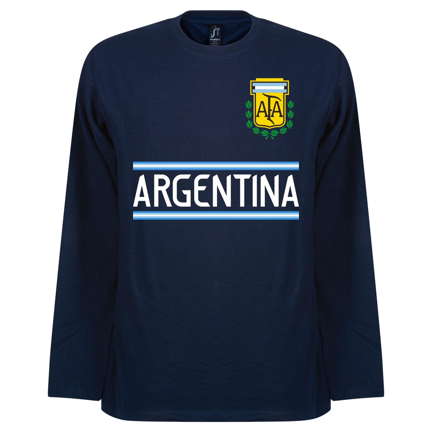 Argentina Messi 10 Team L/S T-shirt - Navy