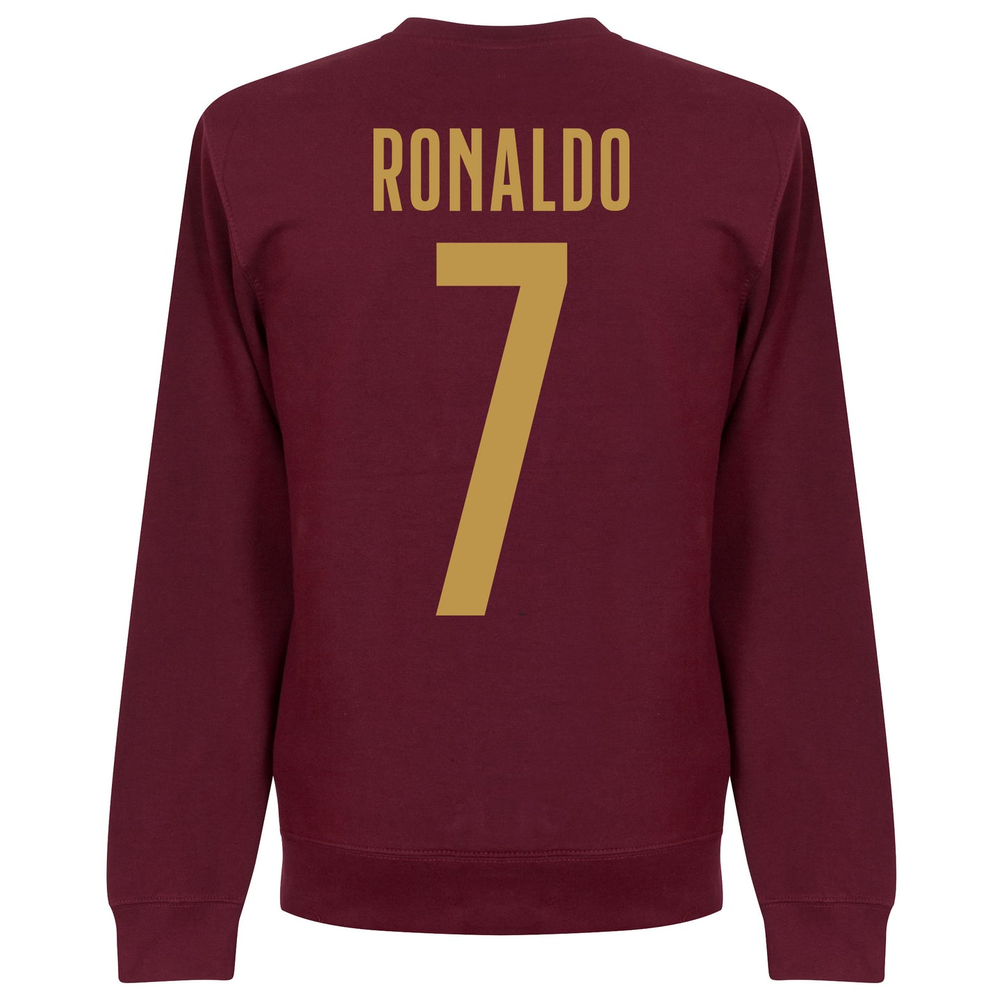 Portugal Ronaldo 7 Team Sweatshirt - Maroon