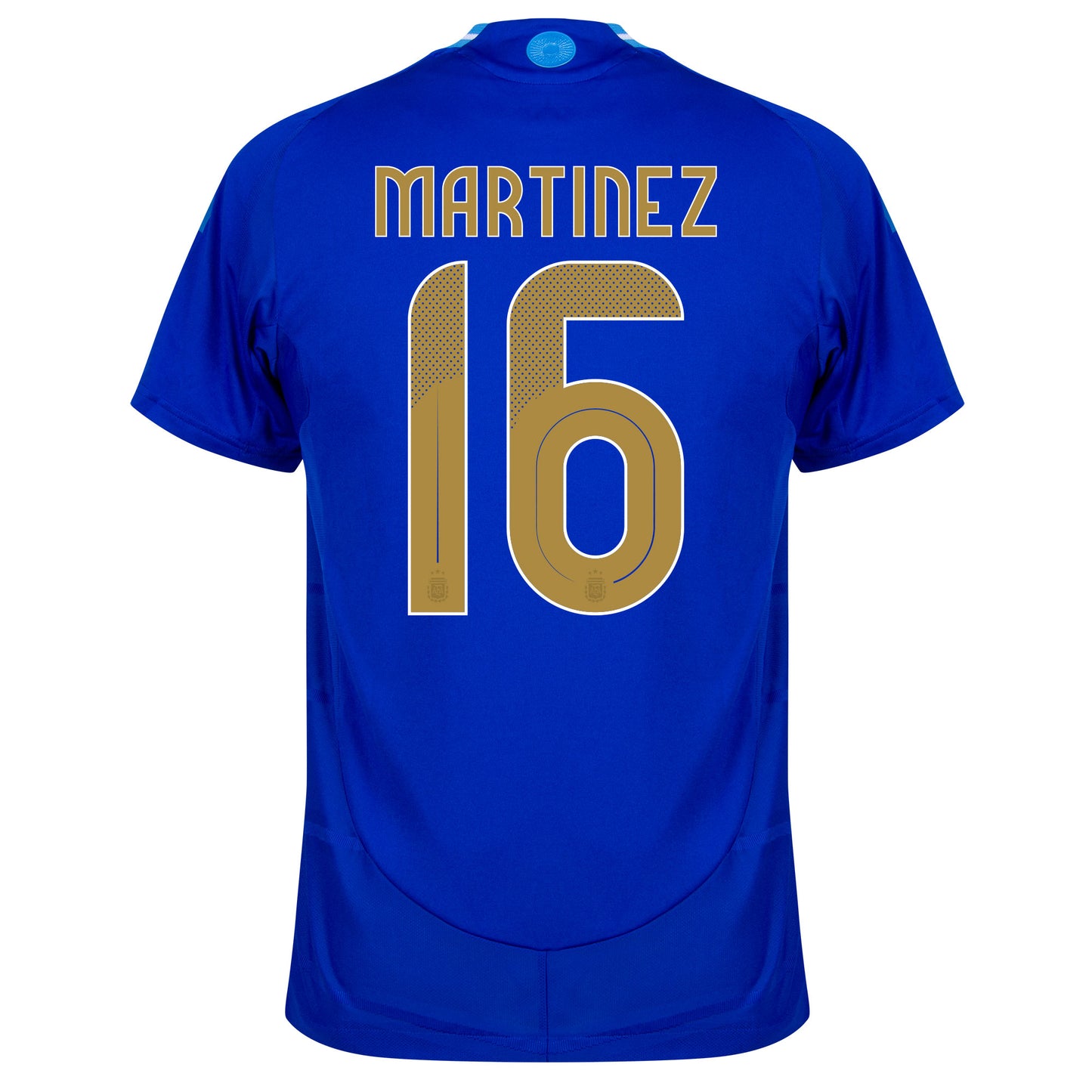 adidas Argentina Away Authentic Martinez 16 Shirt 2024-2025 (Official Printing)