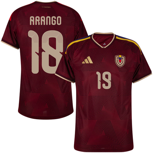 adidas Venezuela Home Arango 18 Shirt 2026-2027 (Official Printing)