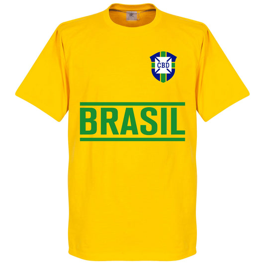 Brazil Team T-shirt - Yellow