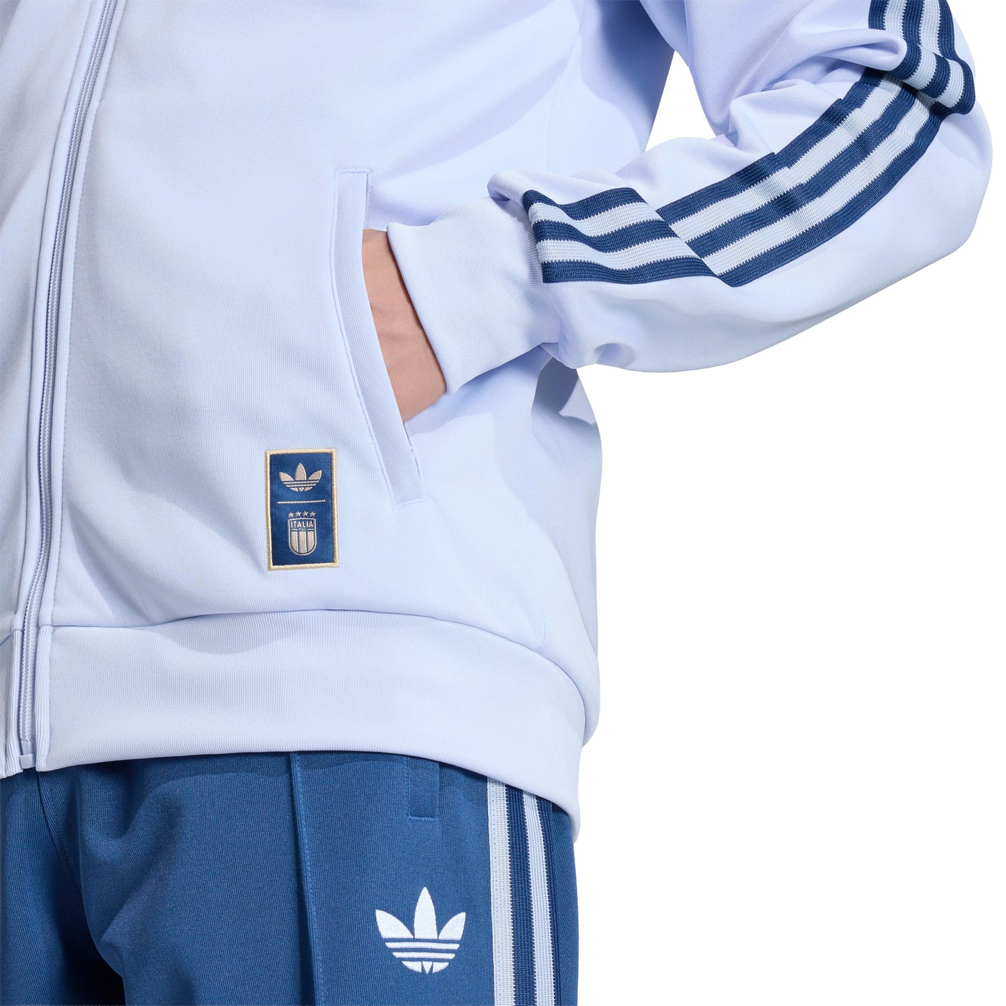 adidas Originals Italy Track Jacket - Pale Blue