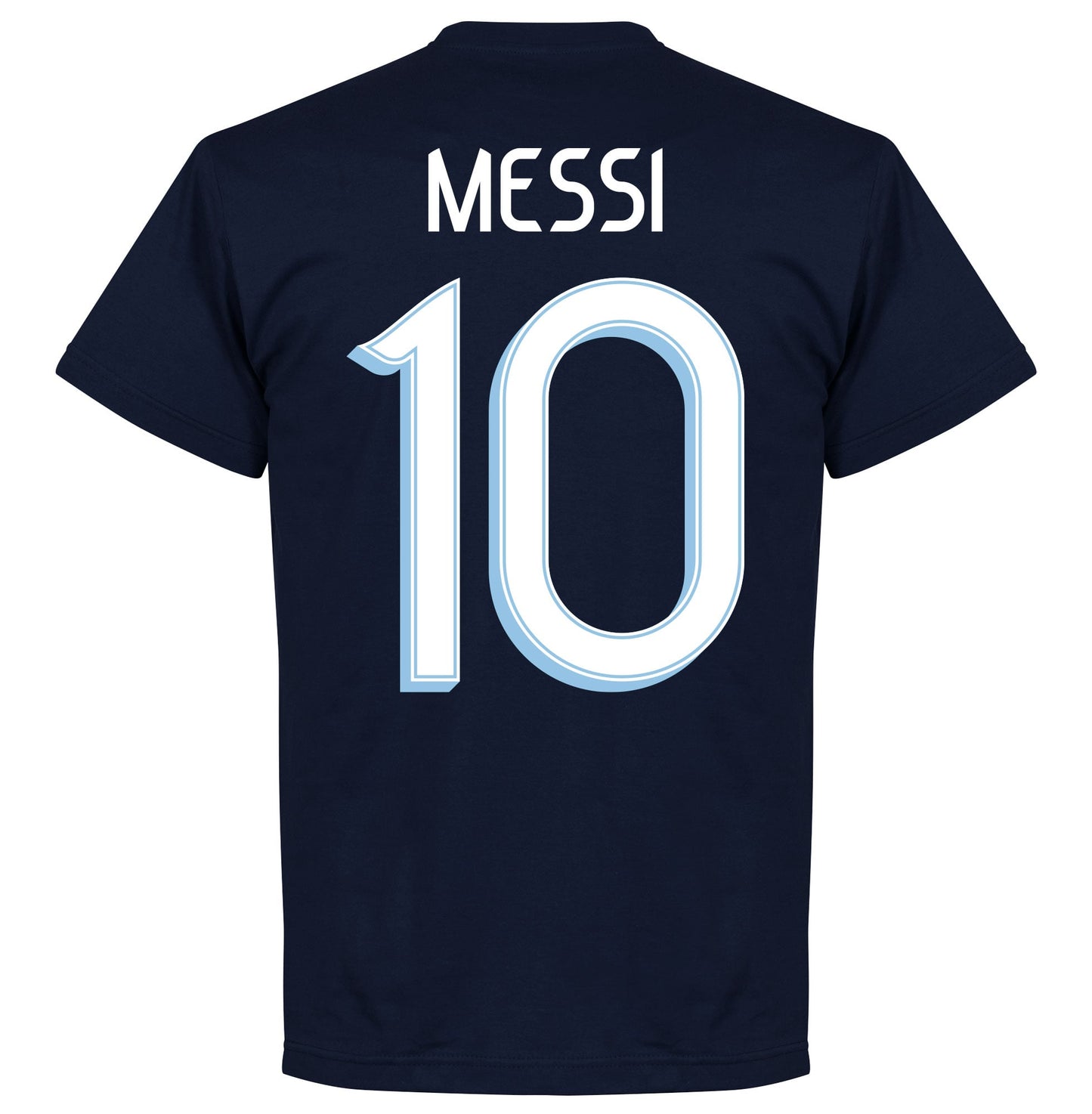 Argentina Team Messi 10 T-shirt - Navy