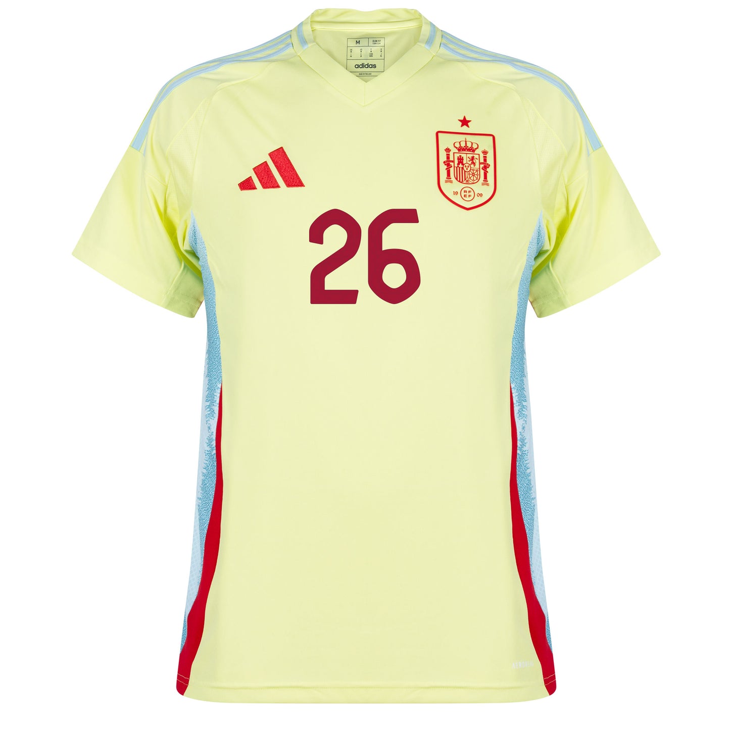 adidas Spain Away Cubarsí 26 Shirt 2024-2025 (Official Printing)
