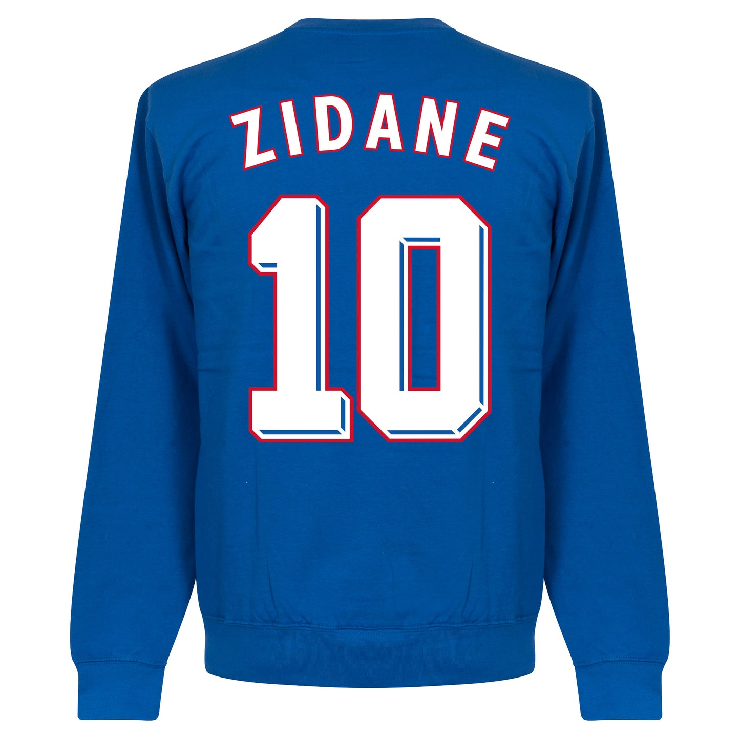 France 1998 Zidane 10 Retro KIDS Sweatshirt - Royal