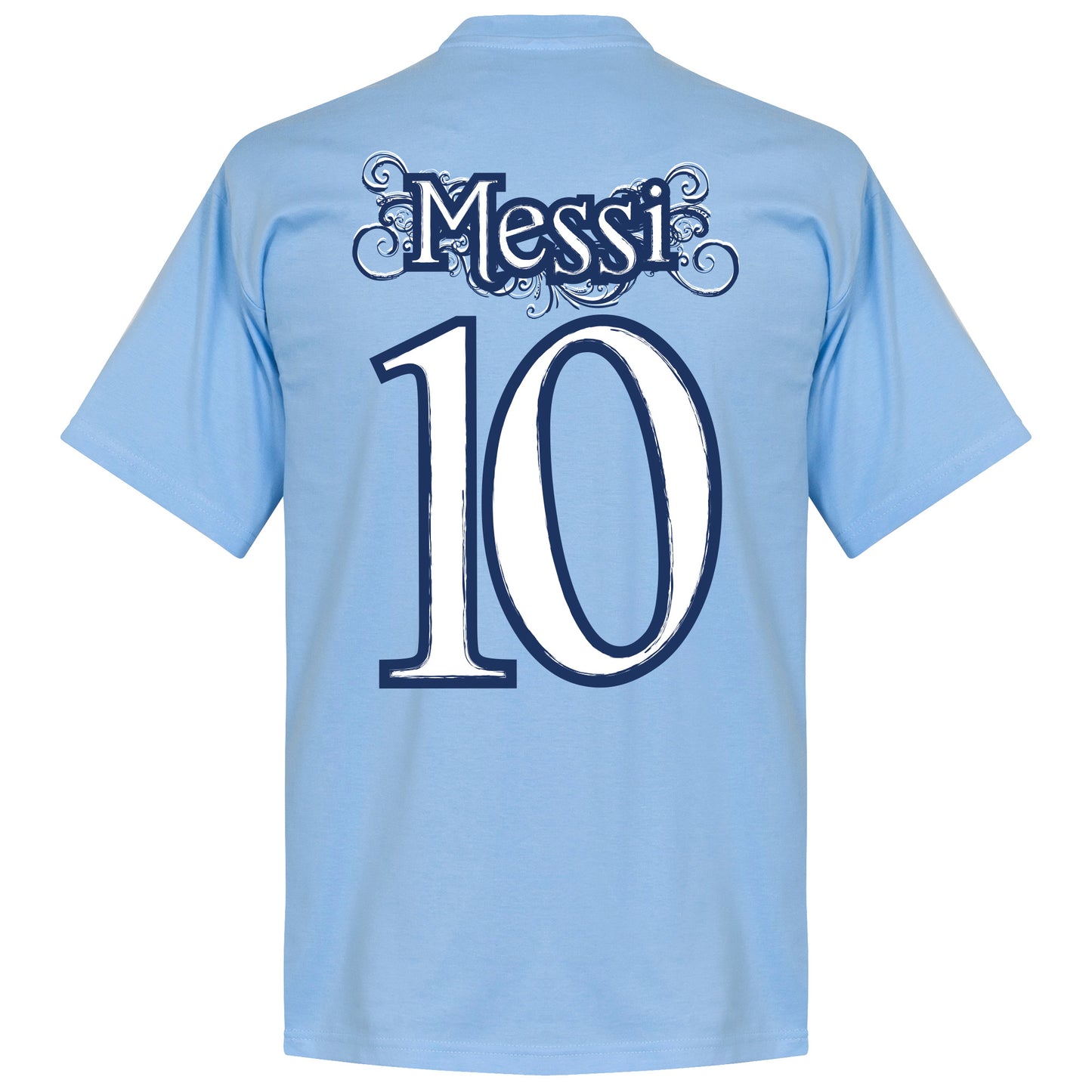Lionel Messi No.10 Tee - Sky