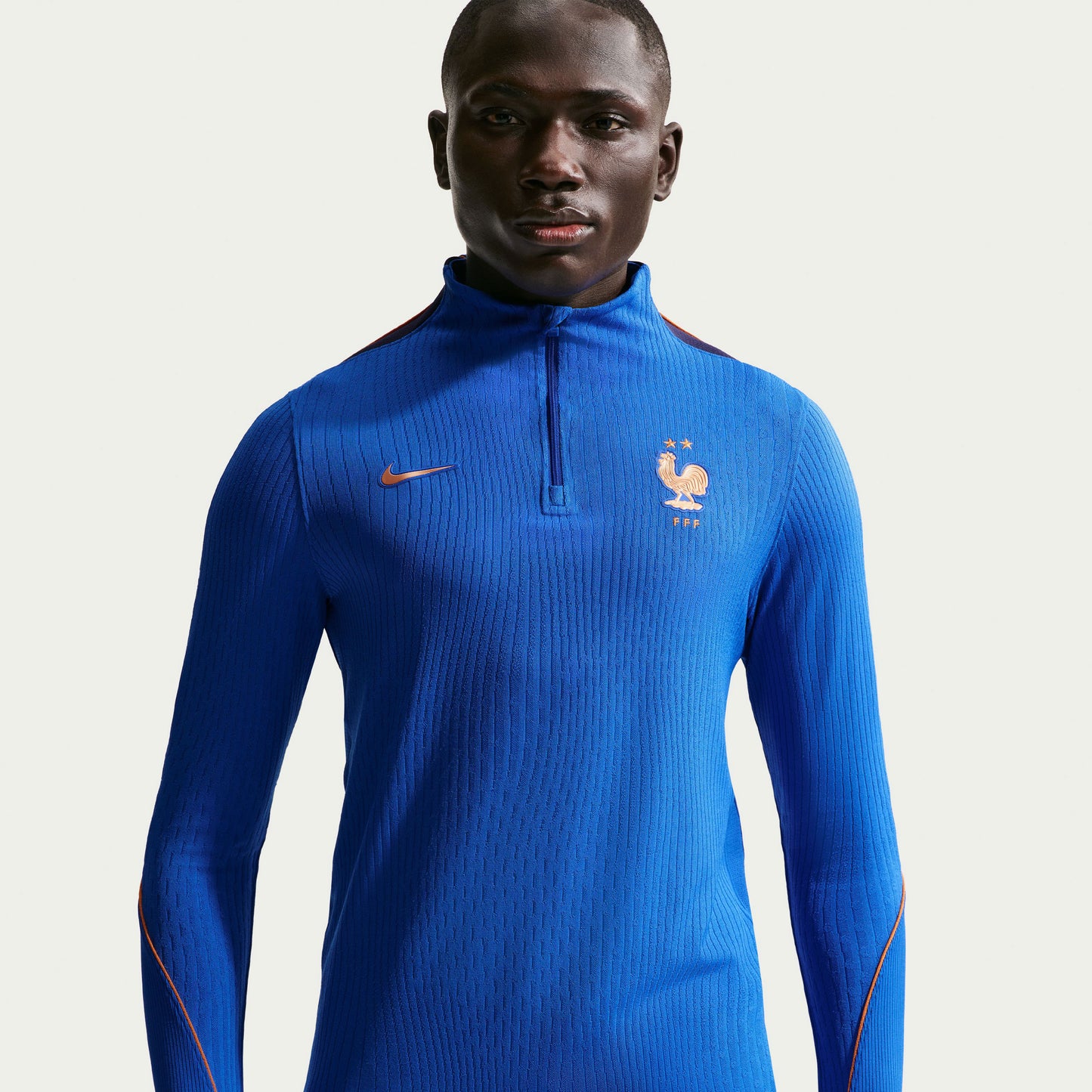 Nike France Dri-Fit ADV Elite Strike 1/4 Zip L/S Drill Top - Royal - 2026-2027