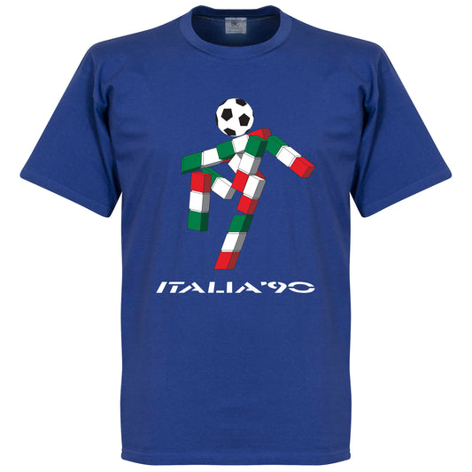 Italia 90 Mascot T-shirt - Royal