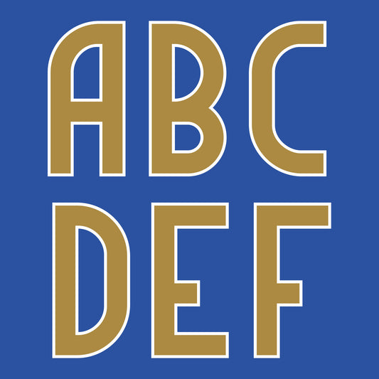 24-25 Argentina Away Adult Player Letters (50mm)