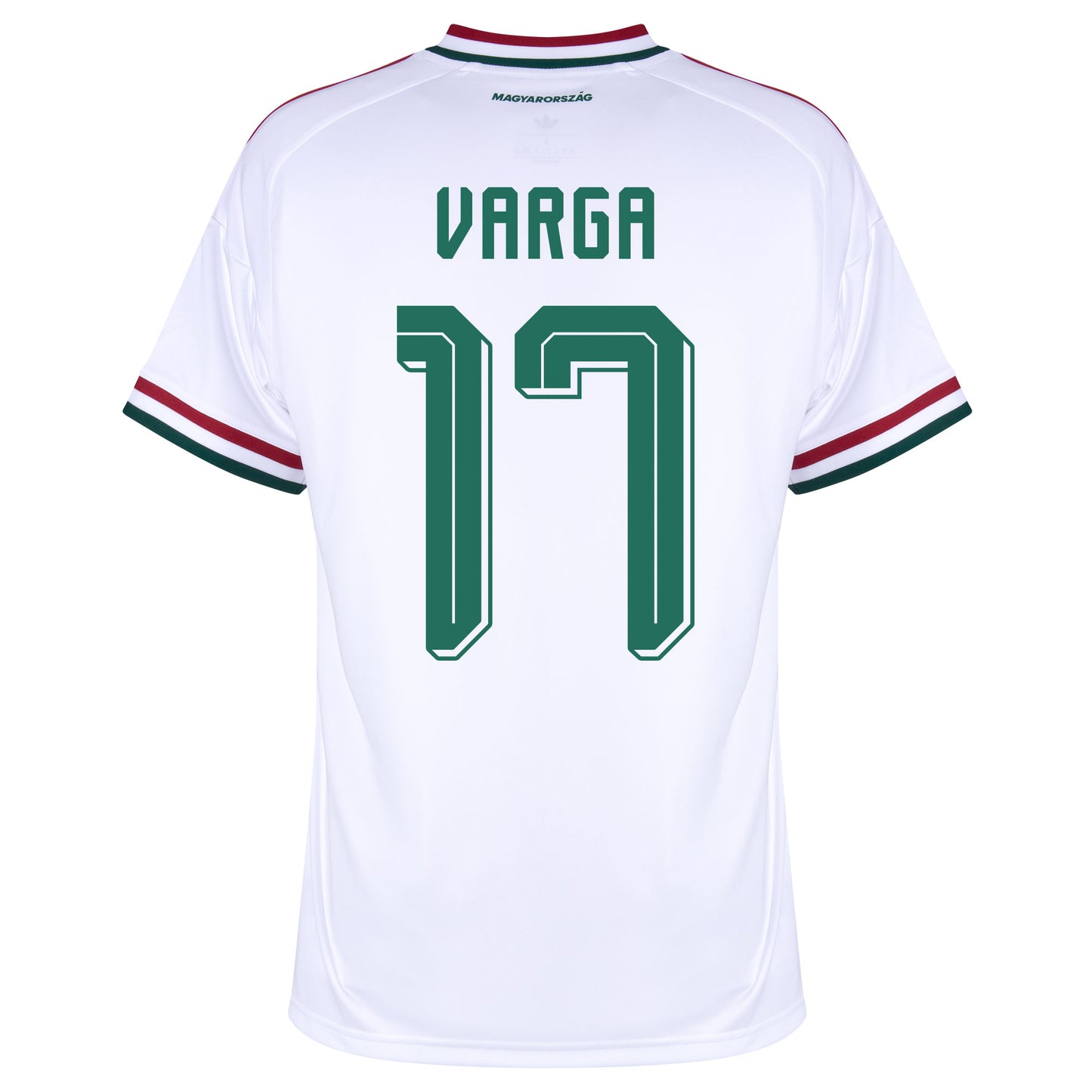 adidas Hungary Away Varga 17 Shirt 2026-2027 (Official Printing)