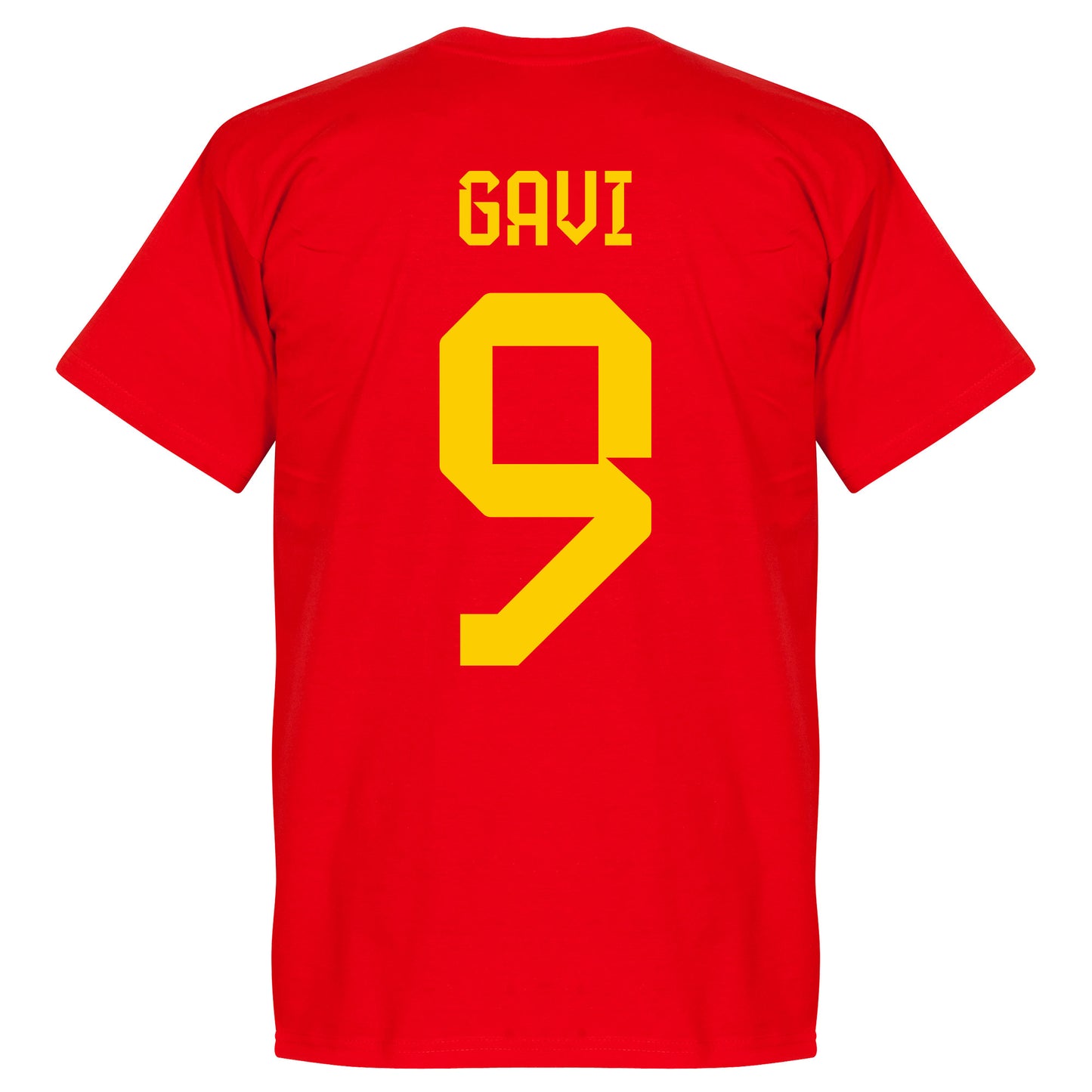 Spain Gavi 9 Team KIDS T-shirt - Red
