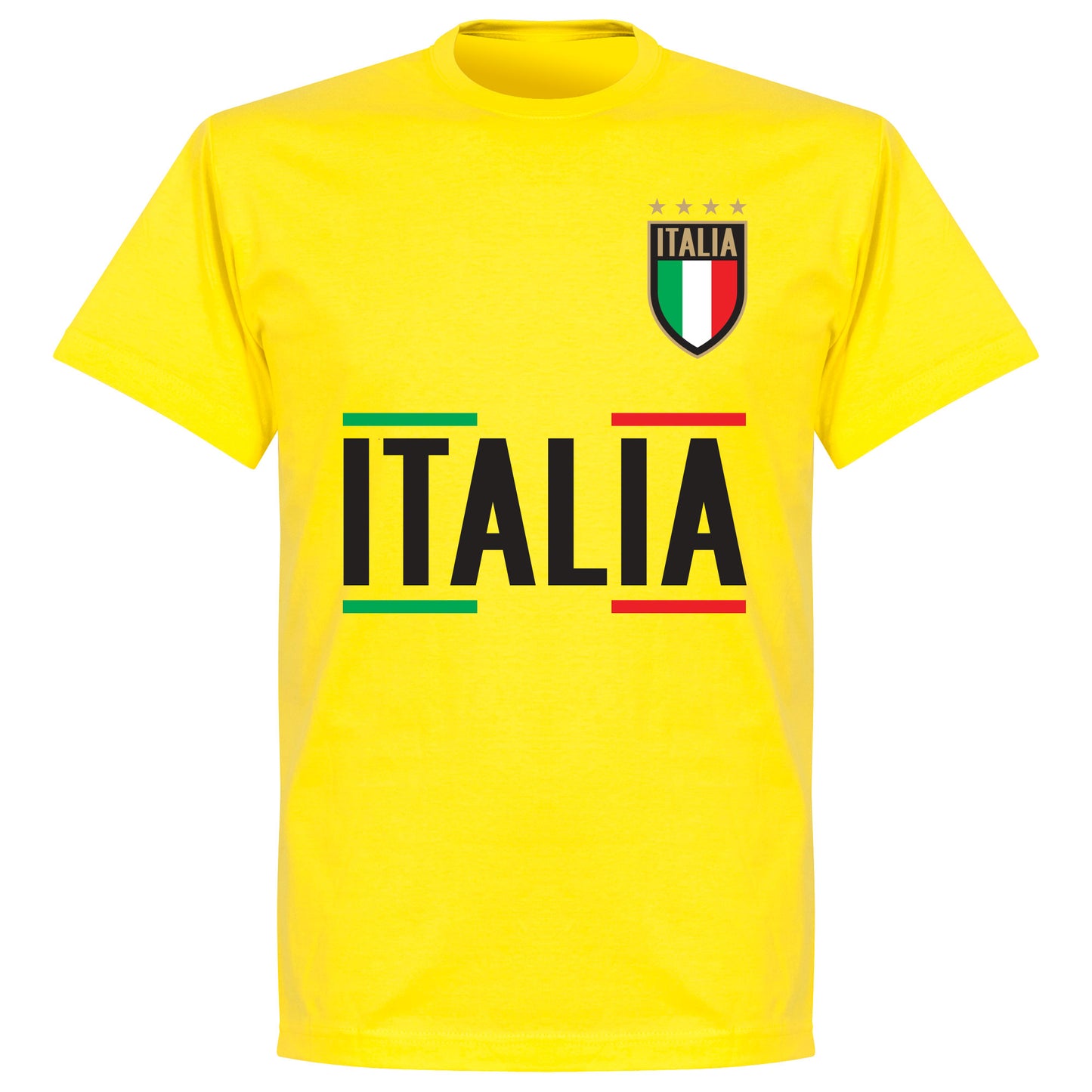 Italy Donnarumma 21 Team T-shirt - Lemon Yellow