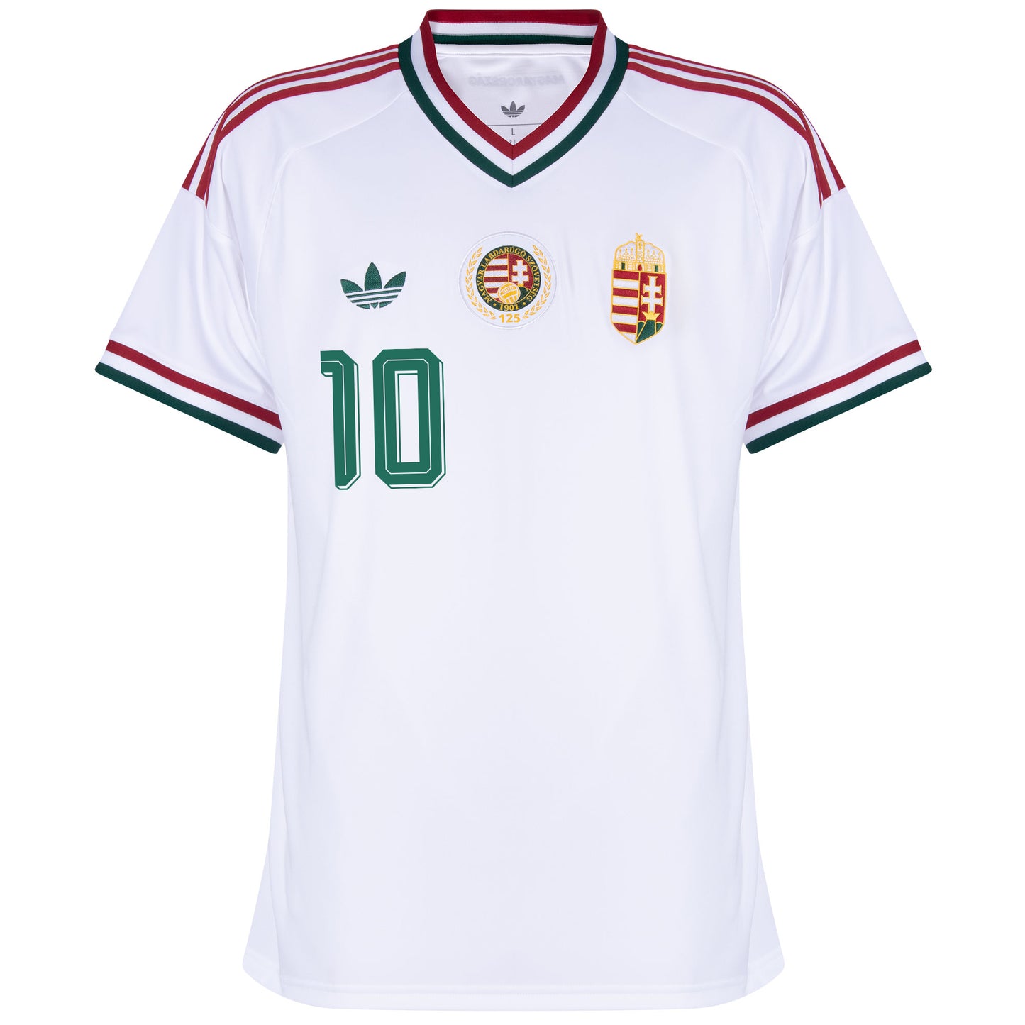 adidas Hungary Away Puskas 10 Shirt 2026-2027 (Official Printing)