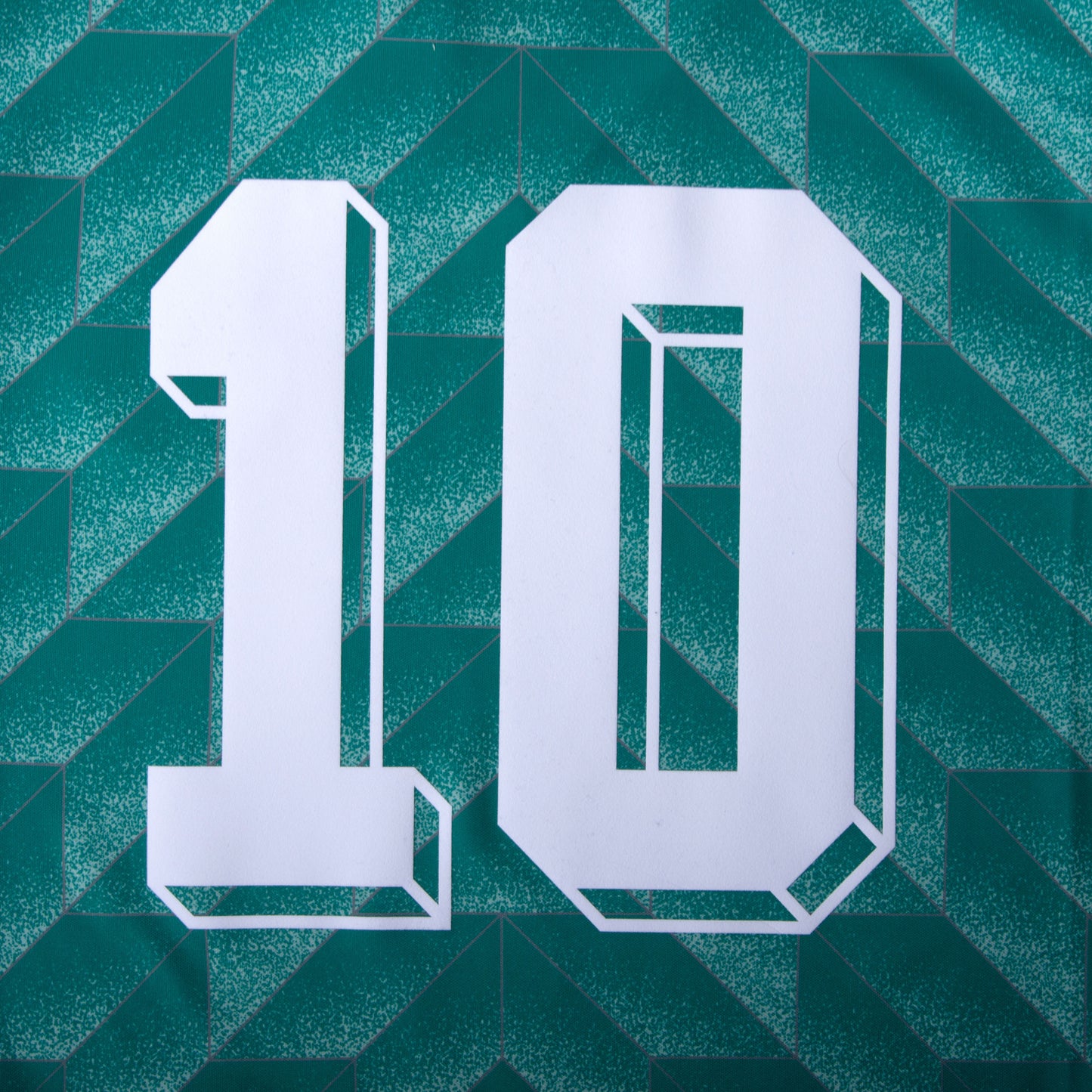 adidas Germany Away Reissue Shirt 1990 incl. Matthäus No.10 & Italia '90 (Retro Flock Printing)