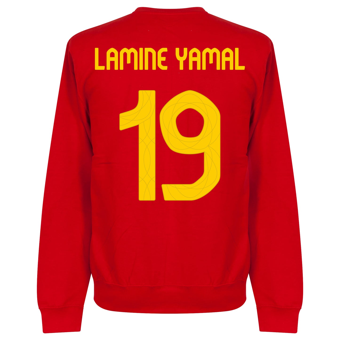 Spain 2024 Team Lamine Yamal 19 KIDS Sweatshirt - Red