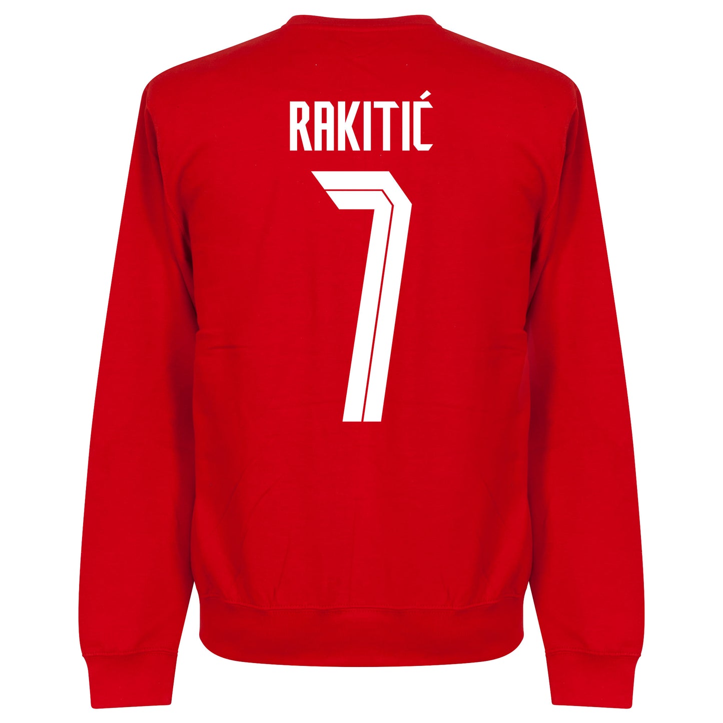 Croatia Rakitic 7 Team Sweatshirt - Red
