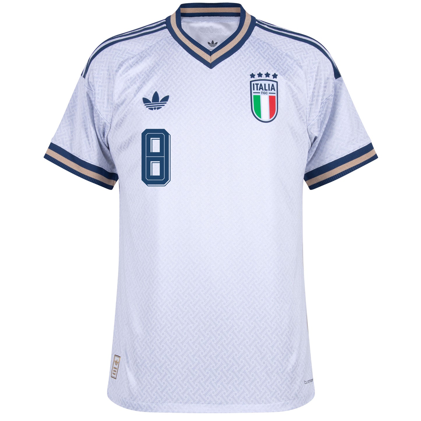 adidas Italy Authentic Away Tonali 8 Shirt 2026-2027 (Official Printing)