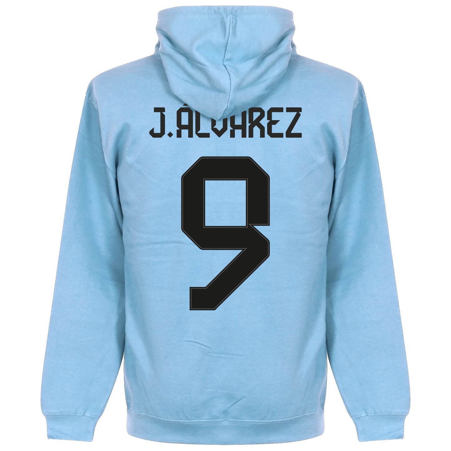 Argentina J.Álvarez 9 Team KIDS Hoodie - Sky Blue