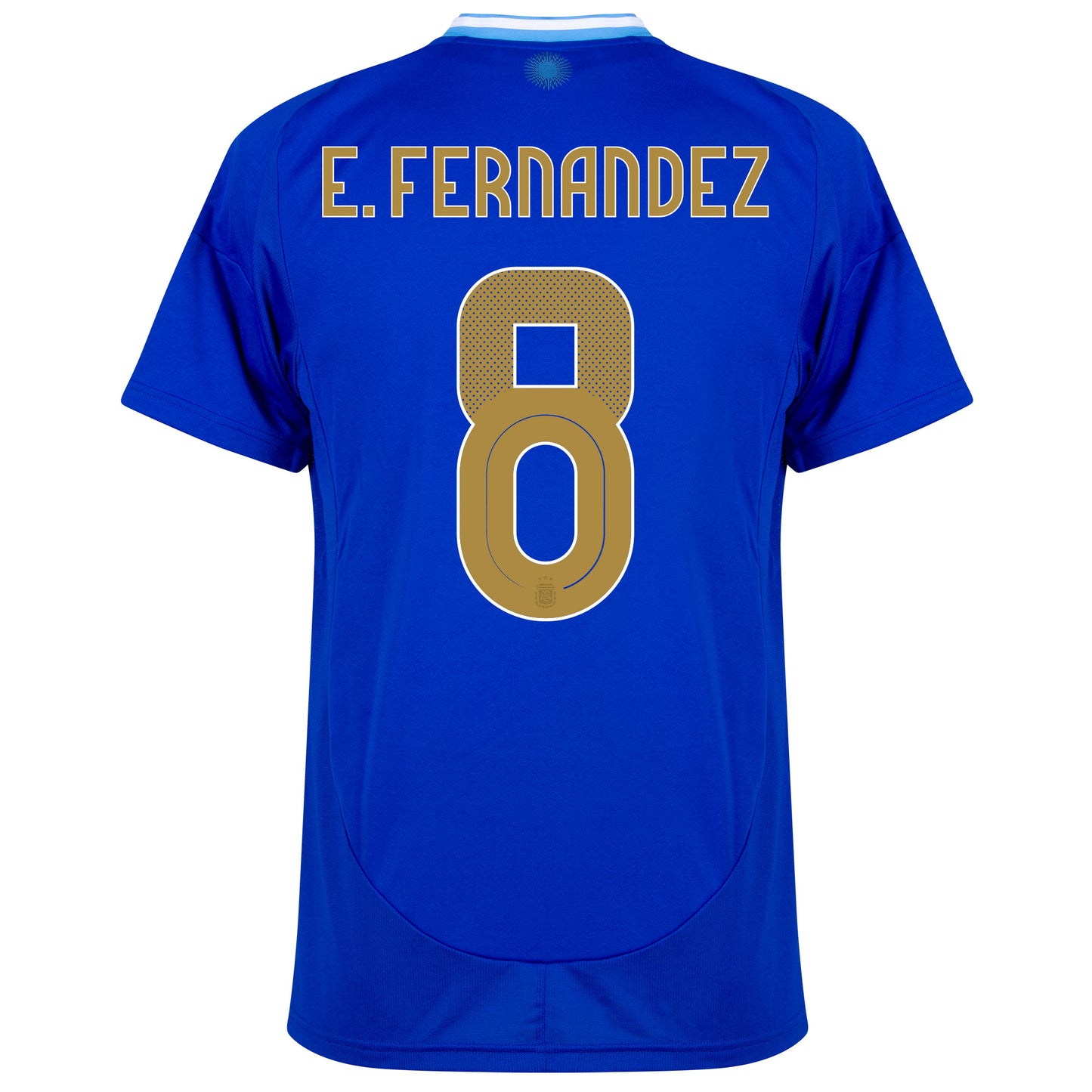 adidas Argentina Away E.Fernandez 8 Shirt 2024-2025 (Official Printing)