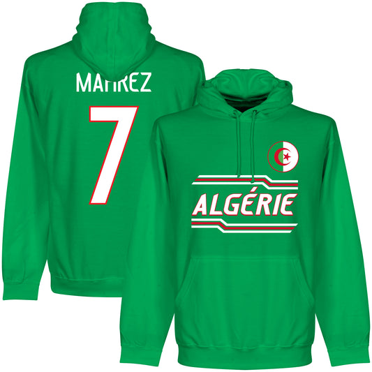 Algeria Mahrez 7 Team Hoodie - Green