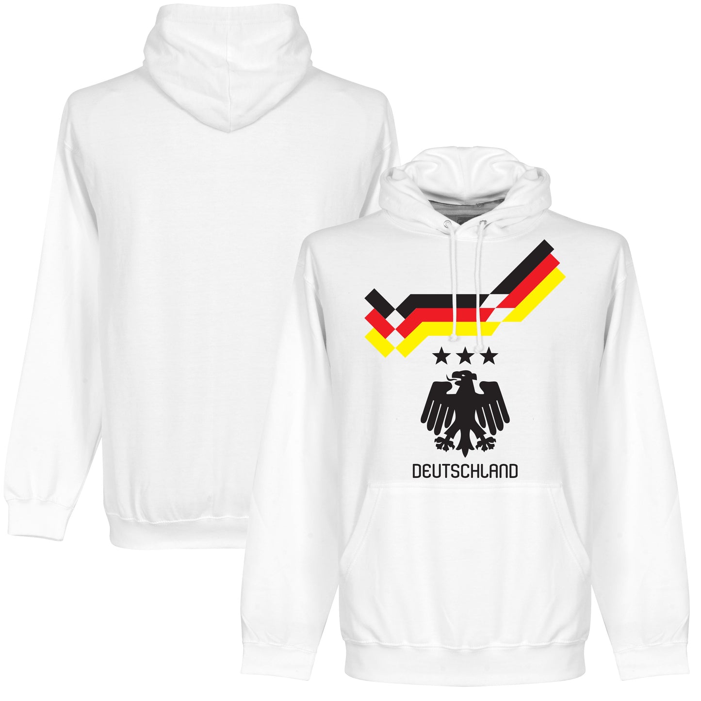 Germany 1990 Retro Hoodie - White