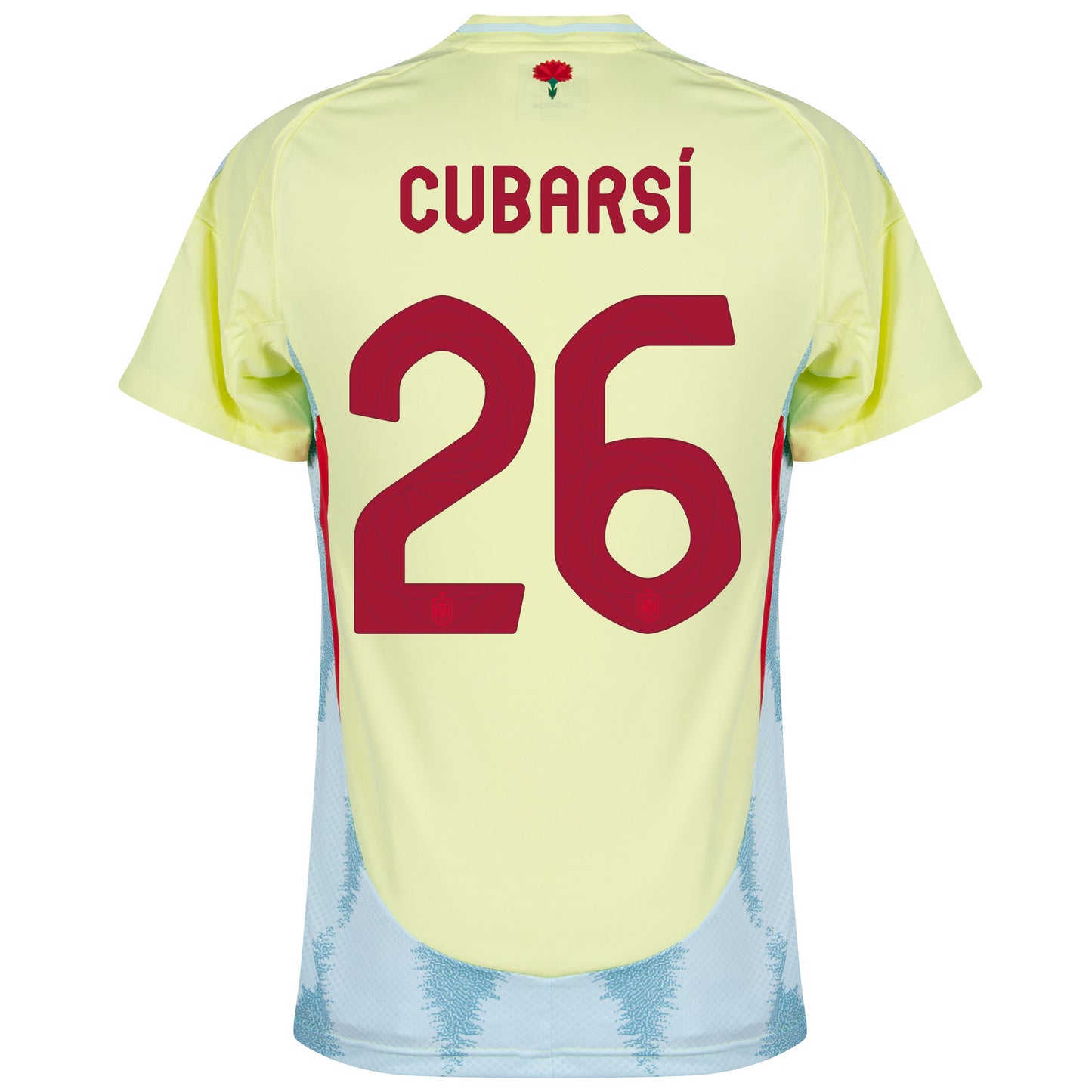 adidas Spain Away Cubarsí 26 Shirt 2024-2025 (Official Printing)