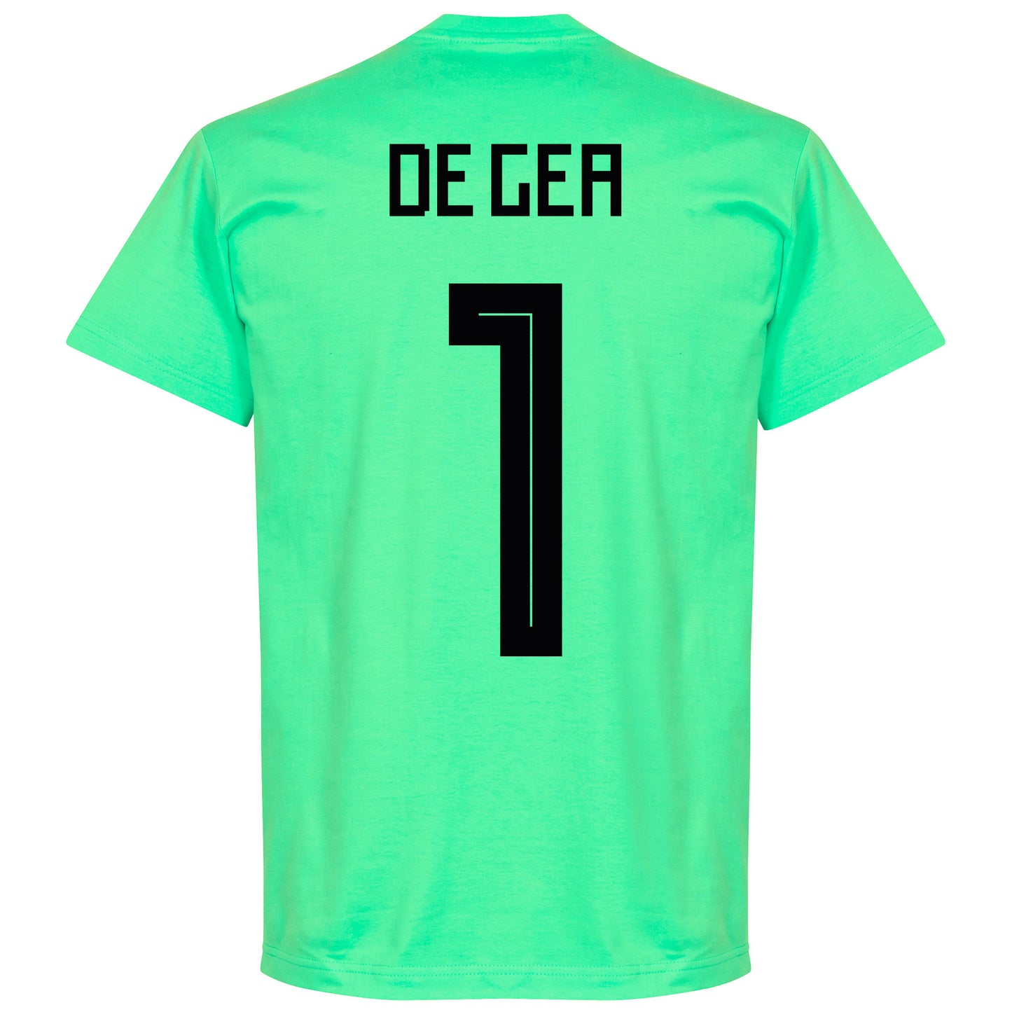 Spain De Gea 1 Team T-Shirt - Caribbean Blue