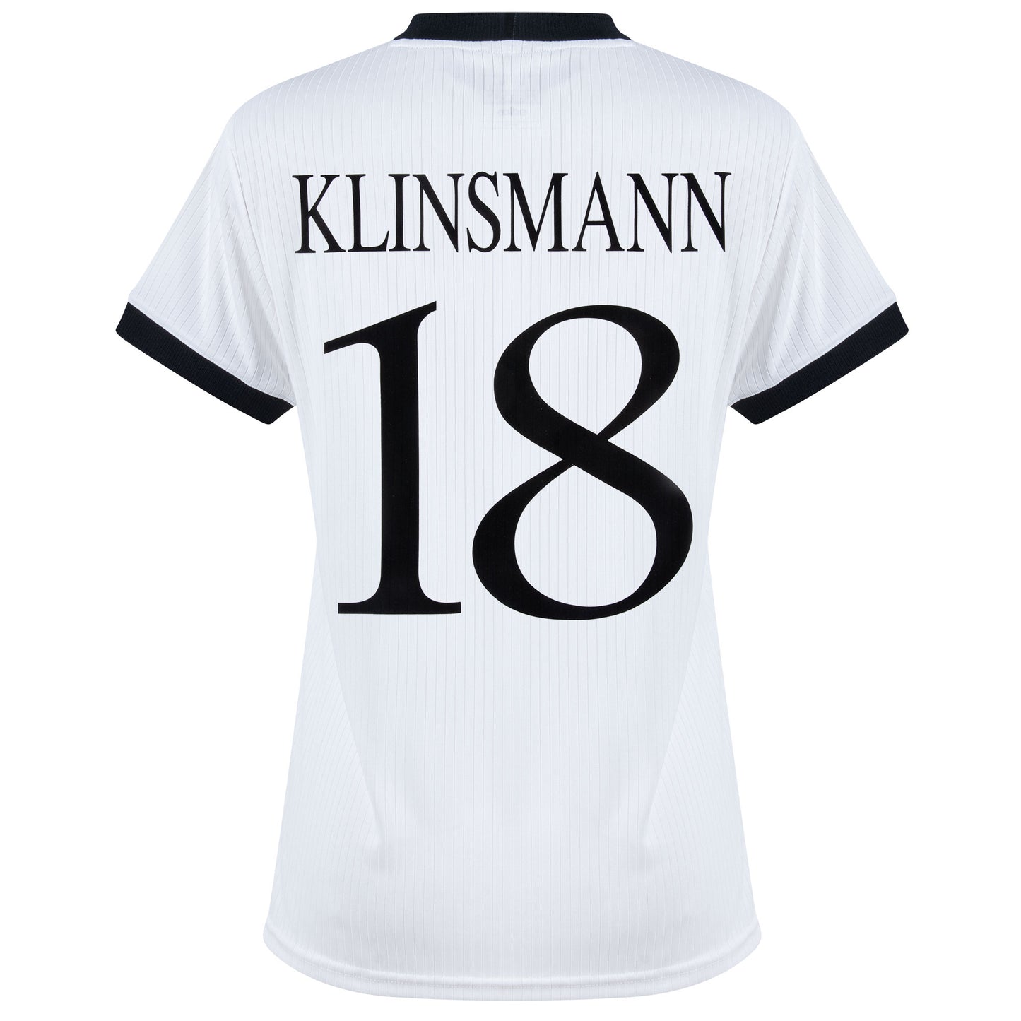 adidas Germany 125th Anniversary Women's Klinsmann 18 Shirt (1996 Legend Flock Printing) - Size Women's M