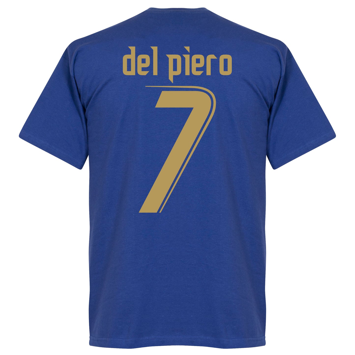 2006 Italy Del Piero 7 KIDS T-Shirt - Royal