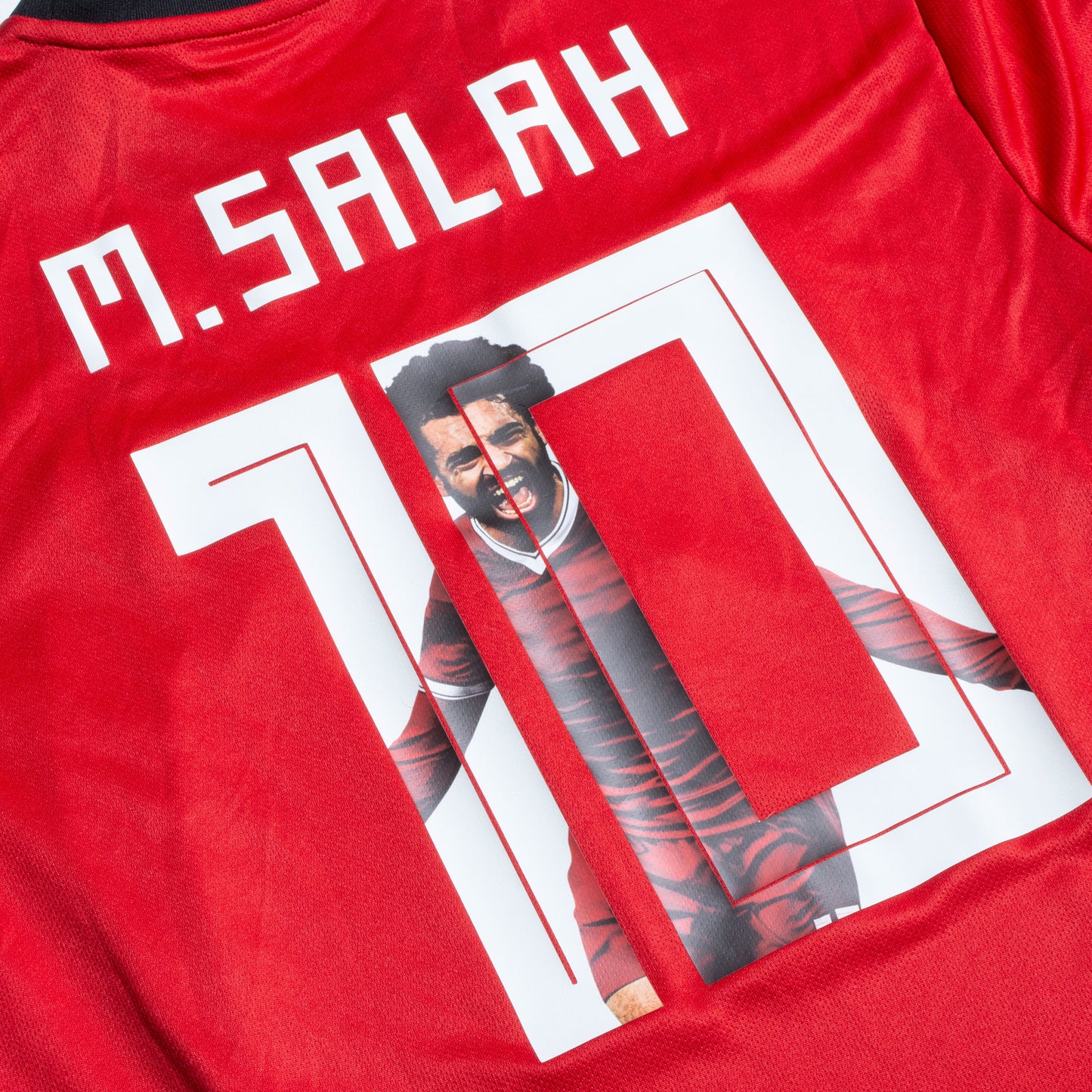 Egypt M. Salah 10 Gallery Team T-Shirt - Red