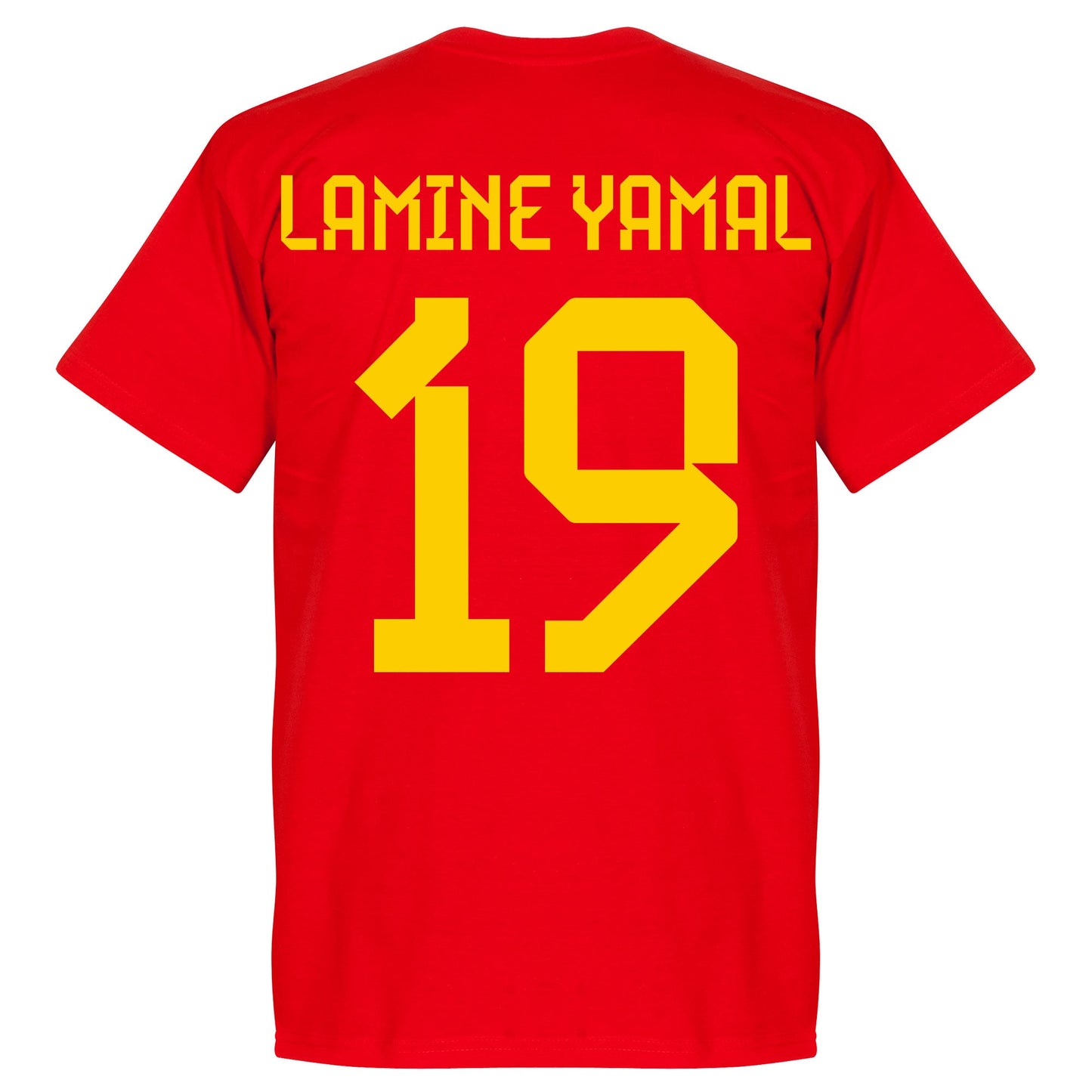 Spain Team Lamine Yamal 19 T-shirt - Red