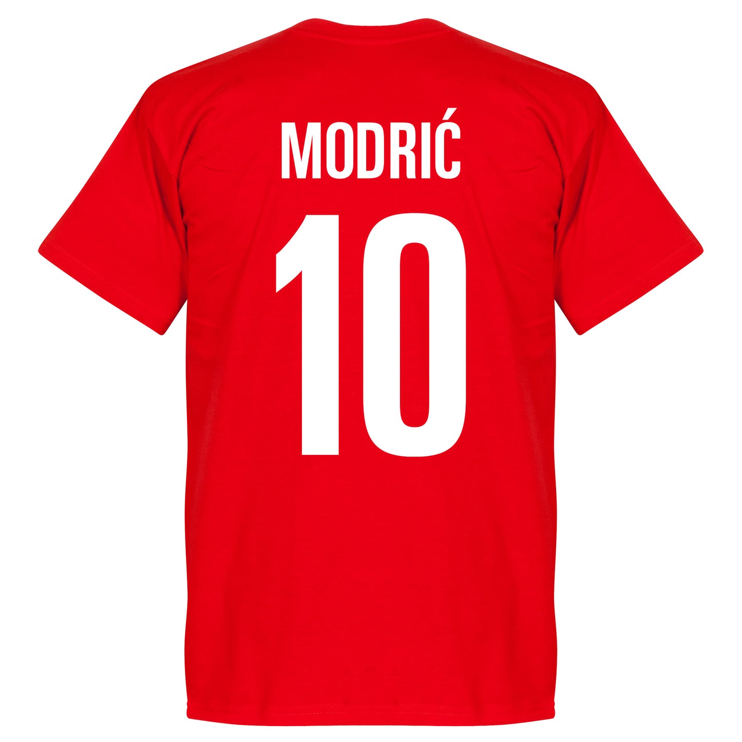 Croatia Modric 10 Team T-Shirt - Red