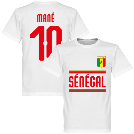Senegal Mané 10 Team T-Shirt - White