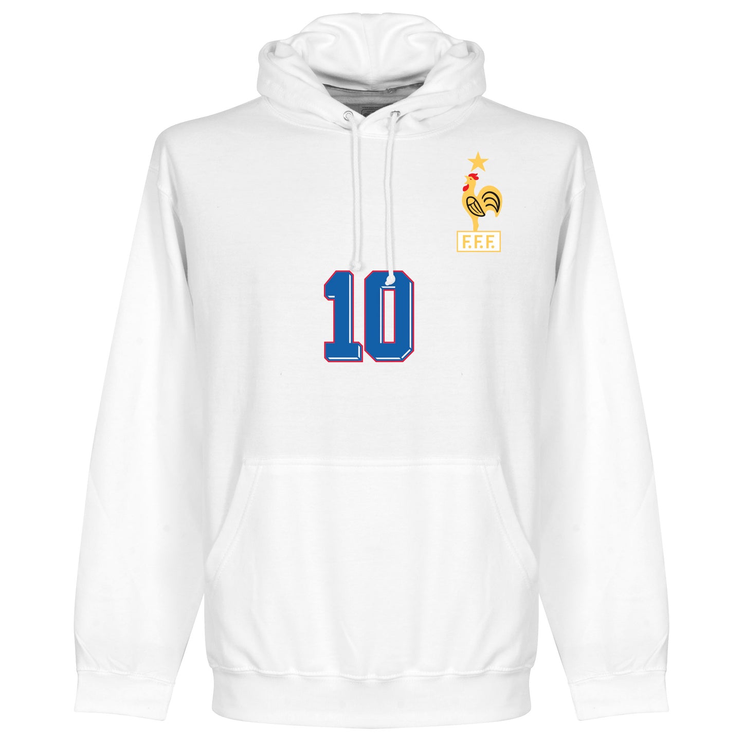 1998 Zidane 10 Kids Hoodie - White