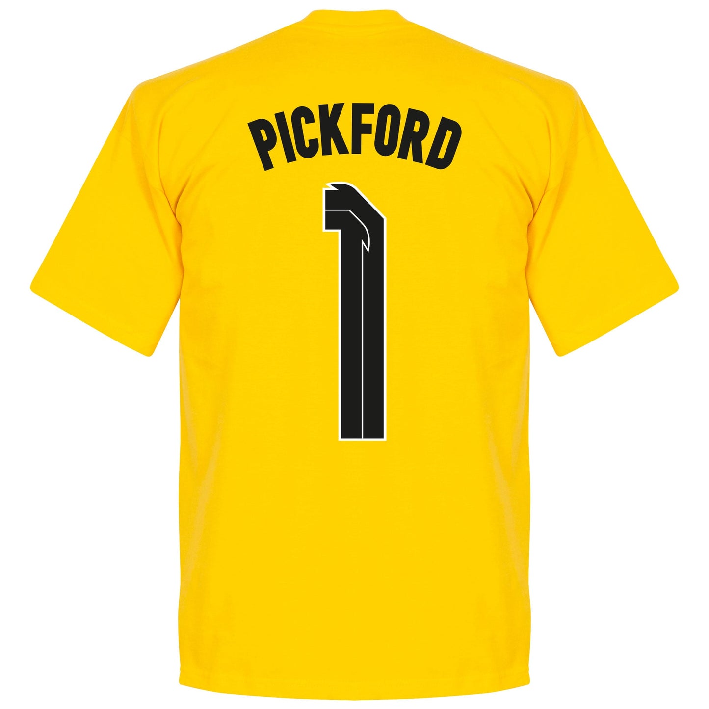 England Pickford 1 Team T-shirt - Yellow