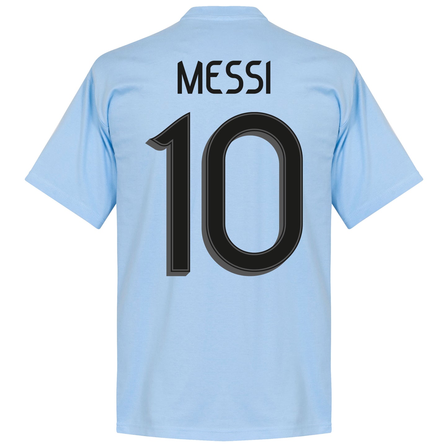 Argentina Team Messi 10 T-shirt - Sky Blue