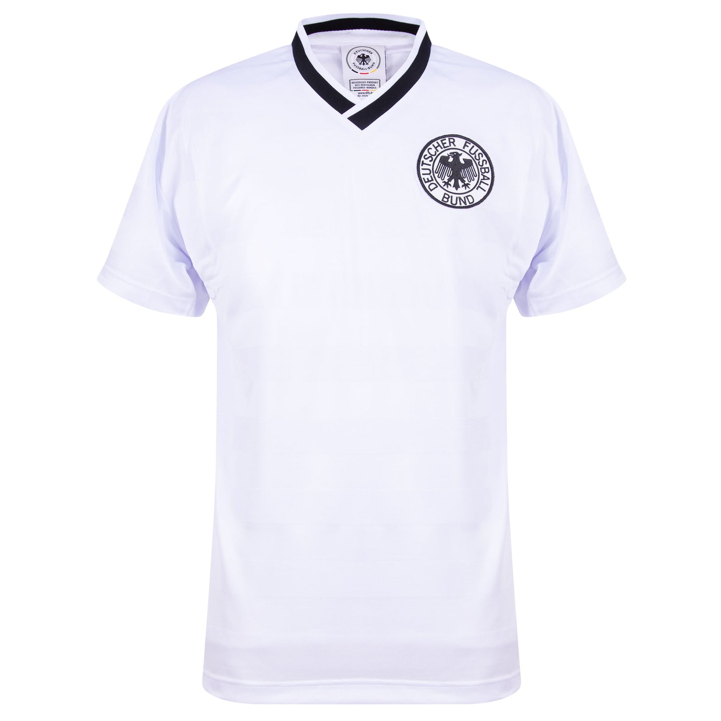 Score Draw West Germany Home Retro Shirt 1984