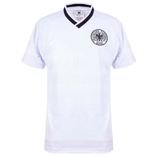 Score Draw West Germany Home Retro Shirt 1984