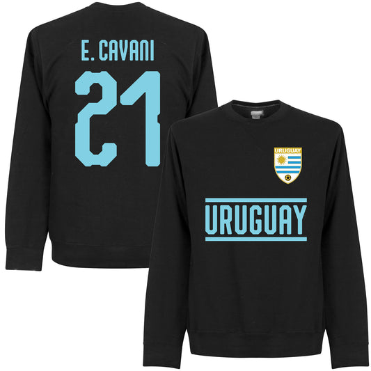 Uruguay Cavani 21 Team Sweatshirt - Black