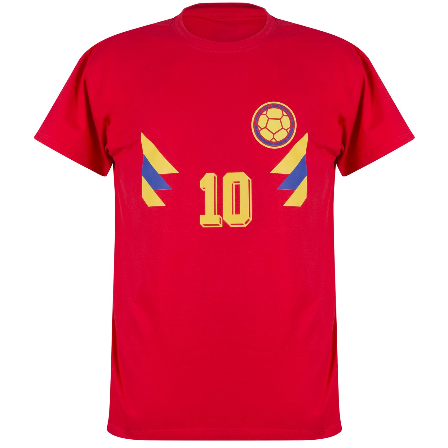 Columbia 1990 Valderrama 10 Retro T-shirt - Red