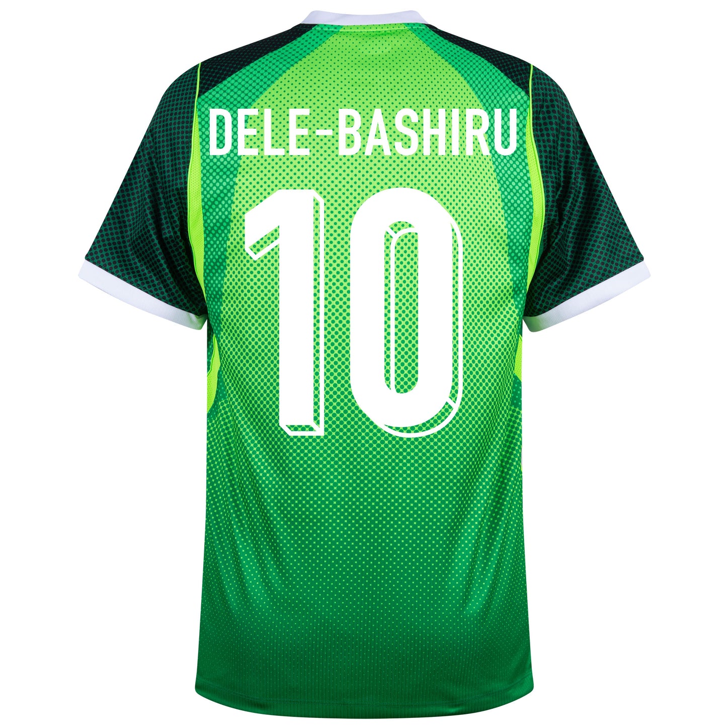 Nike Nigeria Home Dele-Bashiru 10 Shirt 2026-2027 (Fan Style Printing)
