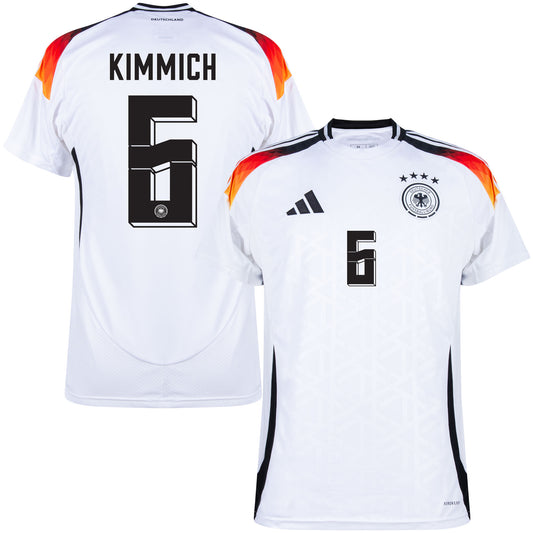 adidas Germany Home Kimmich 6 Shirt 2024-2025 (Official Printing)