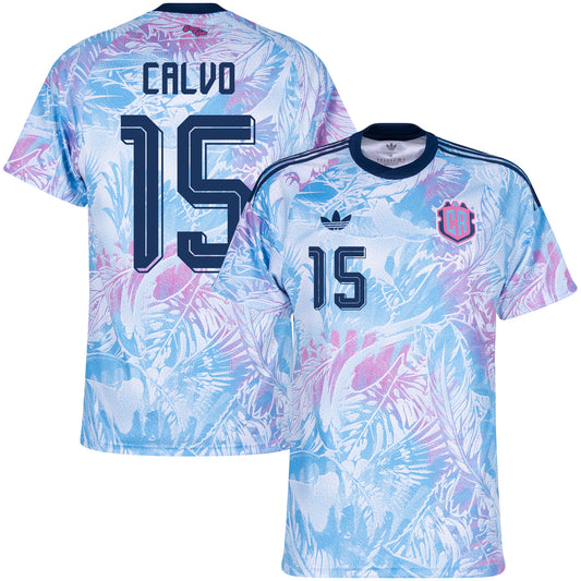 adidas Costa Rica Away Calvo 15 Shirt 2026-2027 (Official Printing)